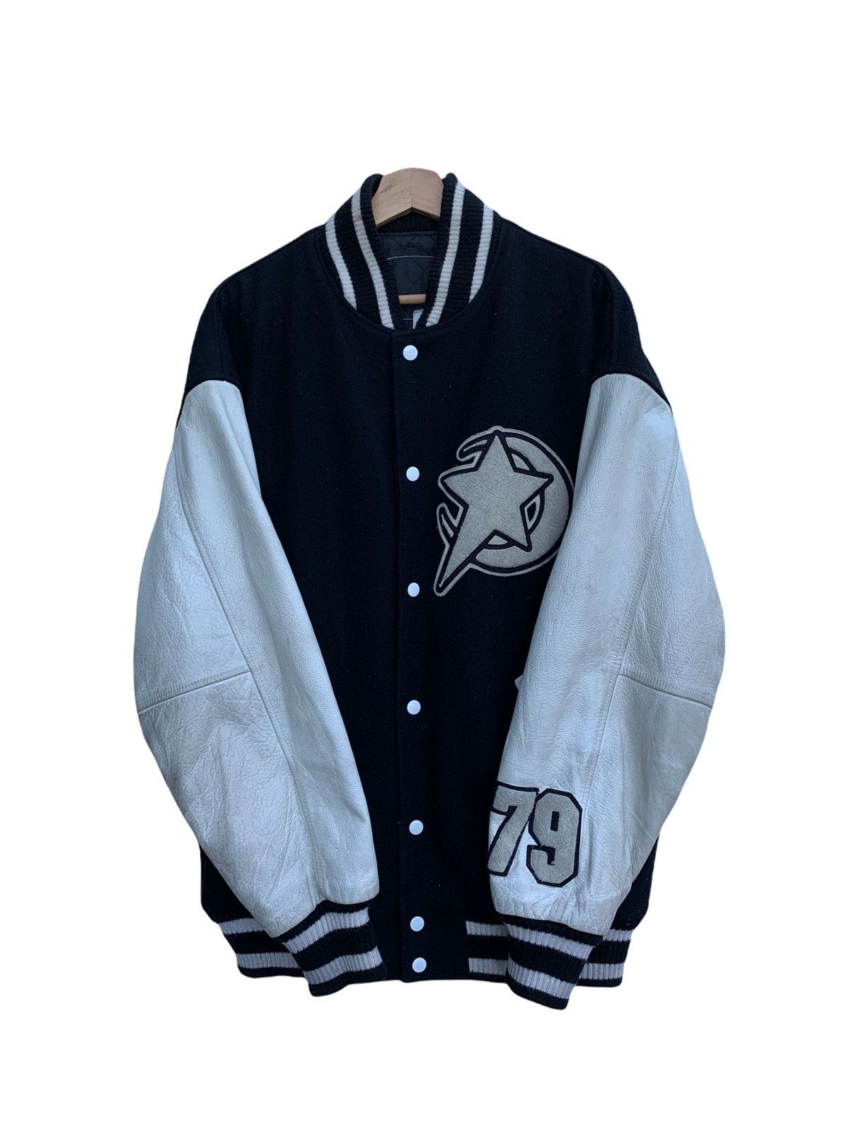 Japanese Brand × Vintage 🔥Vintage 90s Japanese Brand Program 79 Varsity Jacket Size US XL / EU 56 / 4 - 2 Thumbnail