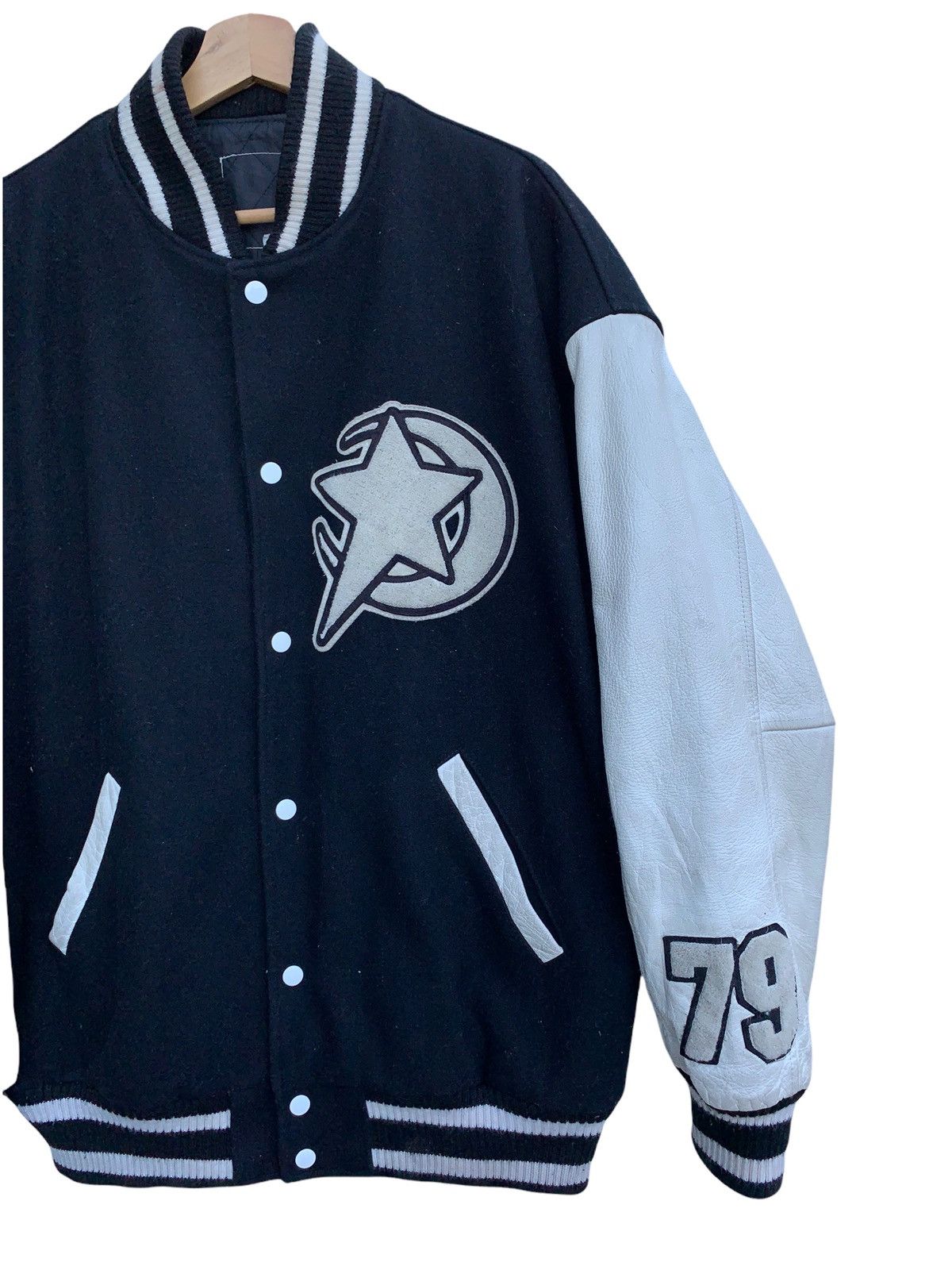 Japanese Brand × Vintage 🔥Vintage 90s Japanese Brand Program 79 Varsity Jacket Size US XL / EU 56 / 4 - 6 Thumbnail