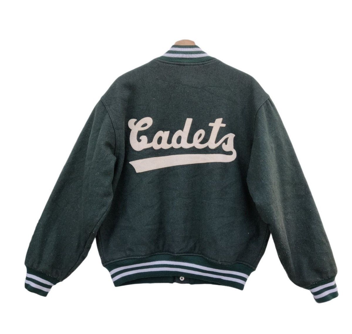 Vintage 🔥Vintage ILGWU Cadets Varsity Wool Jacket Size US L / EU 52-54 / 3 - 6 Thumbnail