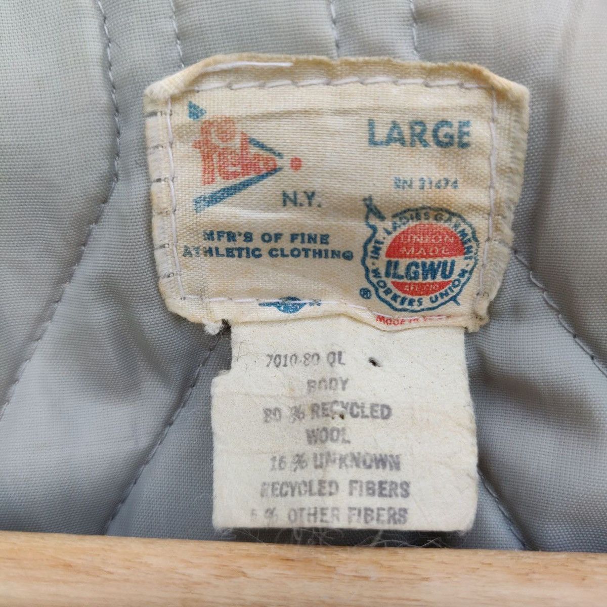 Vintage 🔥Vintage ILGWU Cadets Varsity Wool Jacket Size US L / EU 52-54 / 3 - 17 Thumbnail