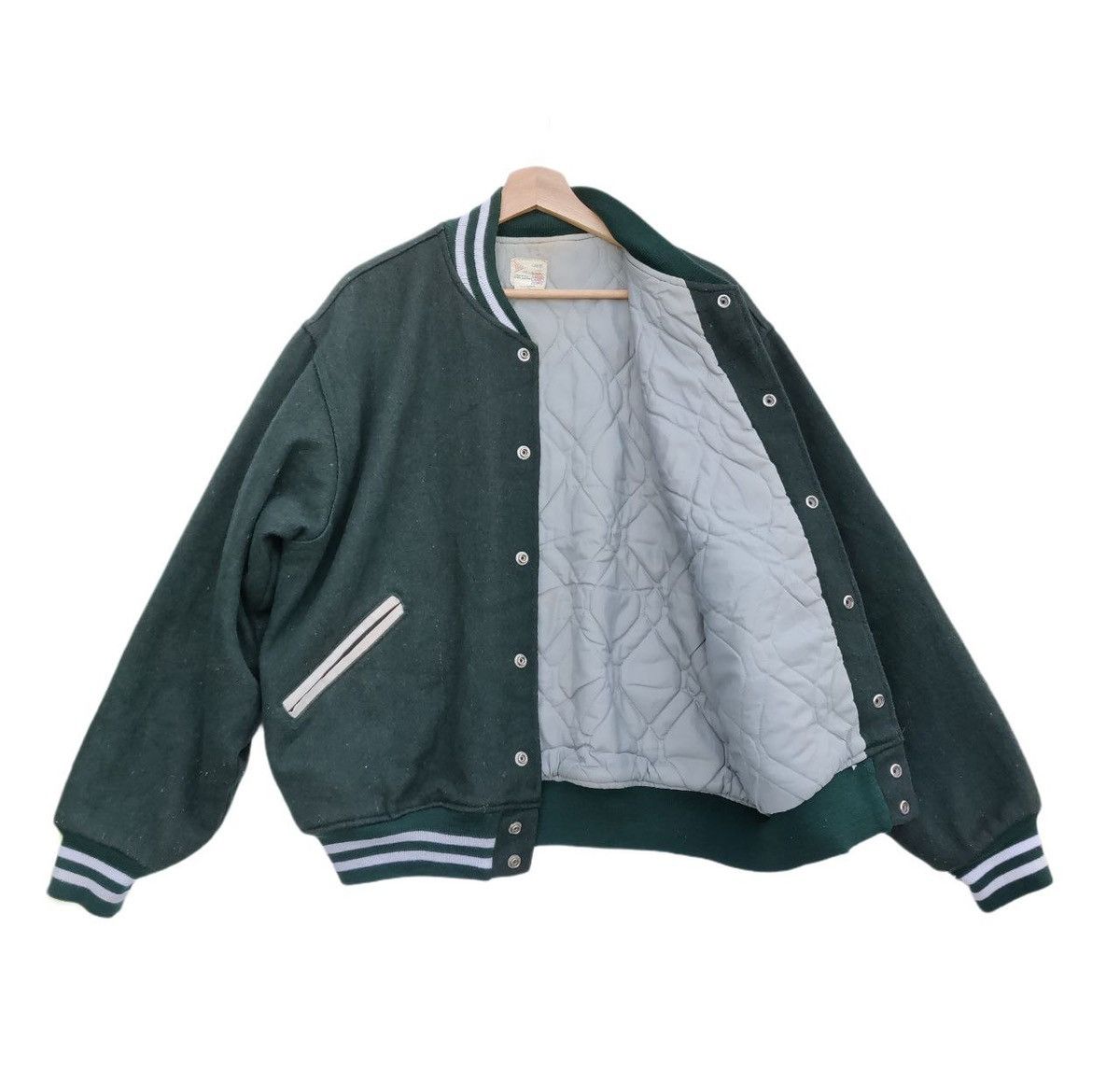 Vintage 🔥Vintage ILGWU Cadets Varsity Wool Jacket Size US L / EU 52-54 / 3 - 7 Thumbnail