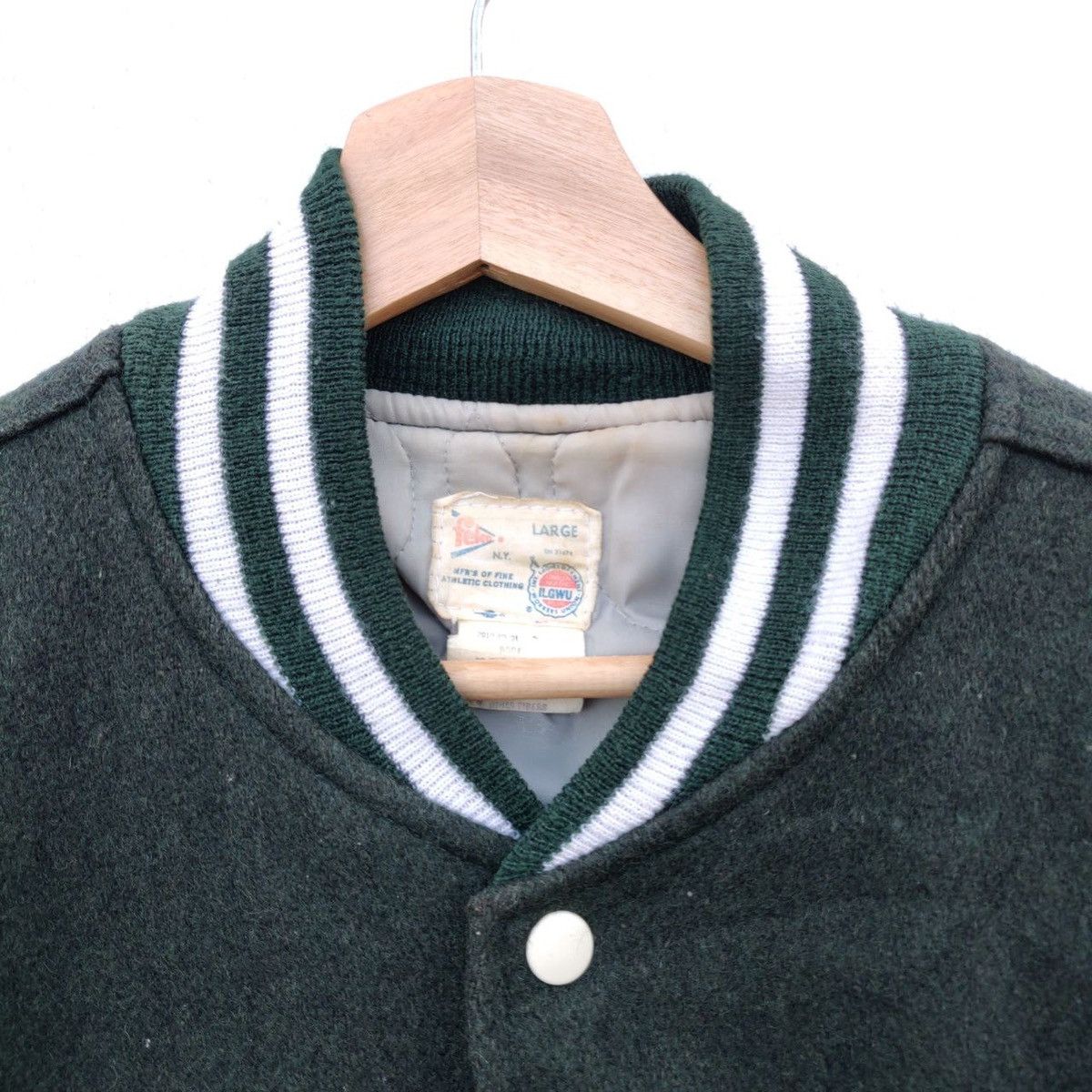 Vintage 🔥Vintage ILGWU Cadets Varsity Wool Jacket Size US L / EU 52-54 / 3 - 10 Thumbnail