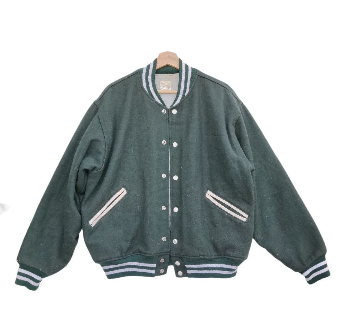 Vintage 🔥Vintage ILGWU Cadets Varsity Wool Jacket Size US L / EU 52-54 / 3 - 5 Thumbnail