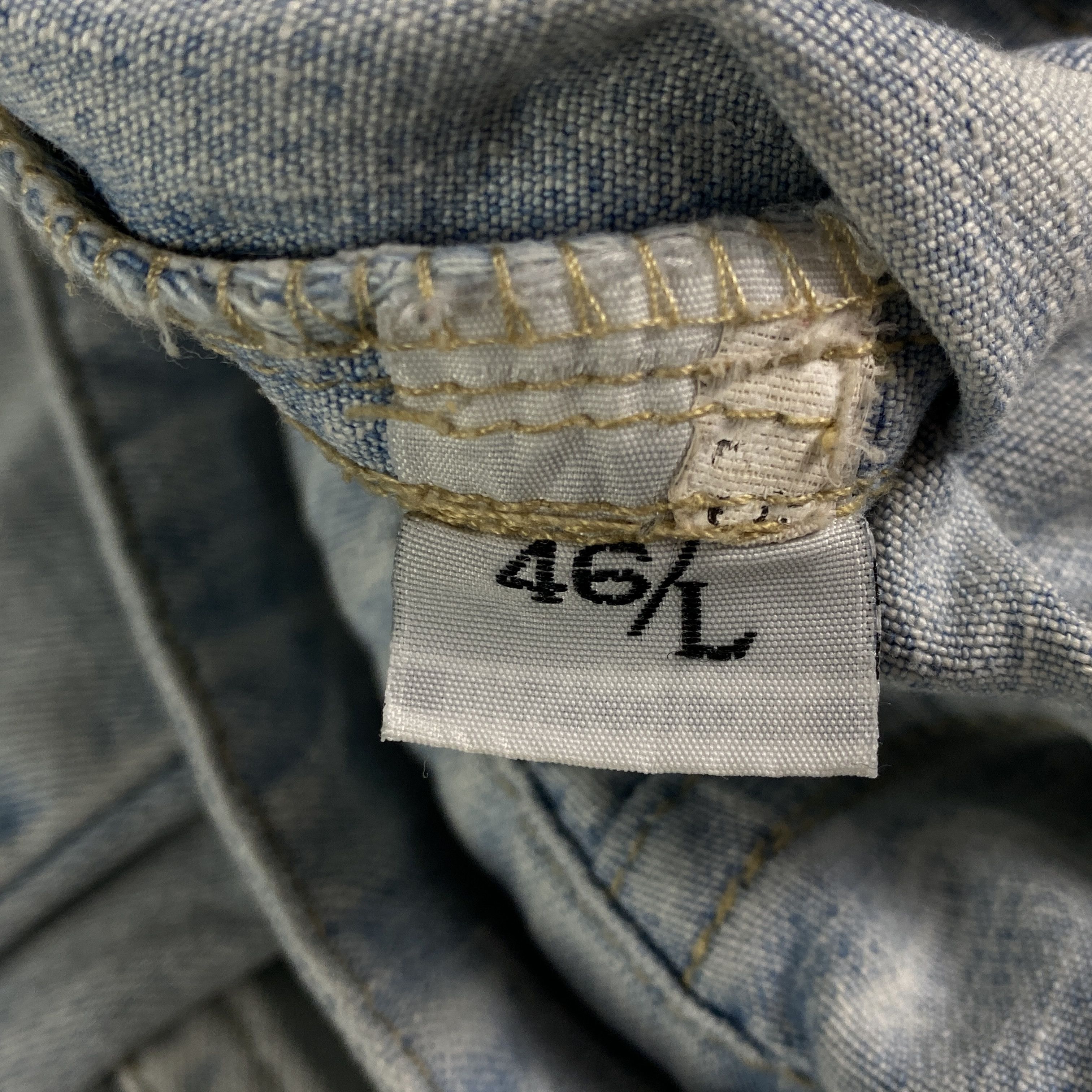 Versace × Versace Jeans Couture × Vintage Women’s Jeans Jacket Versace Jeans Couture Vintage Size 46/L Size L / US 10 / IT 46 - 6 Thumbnail