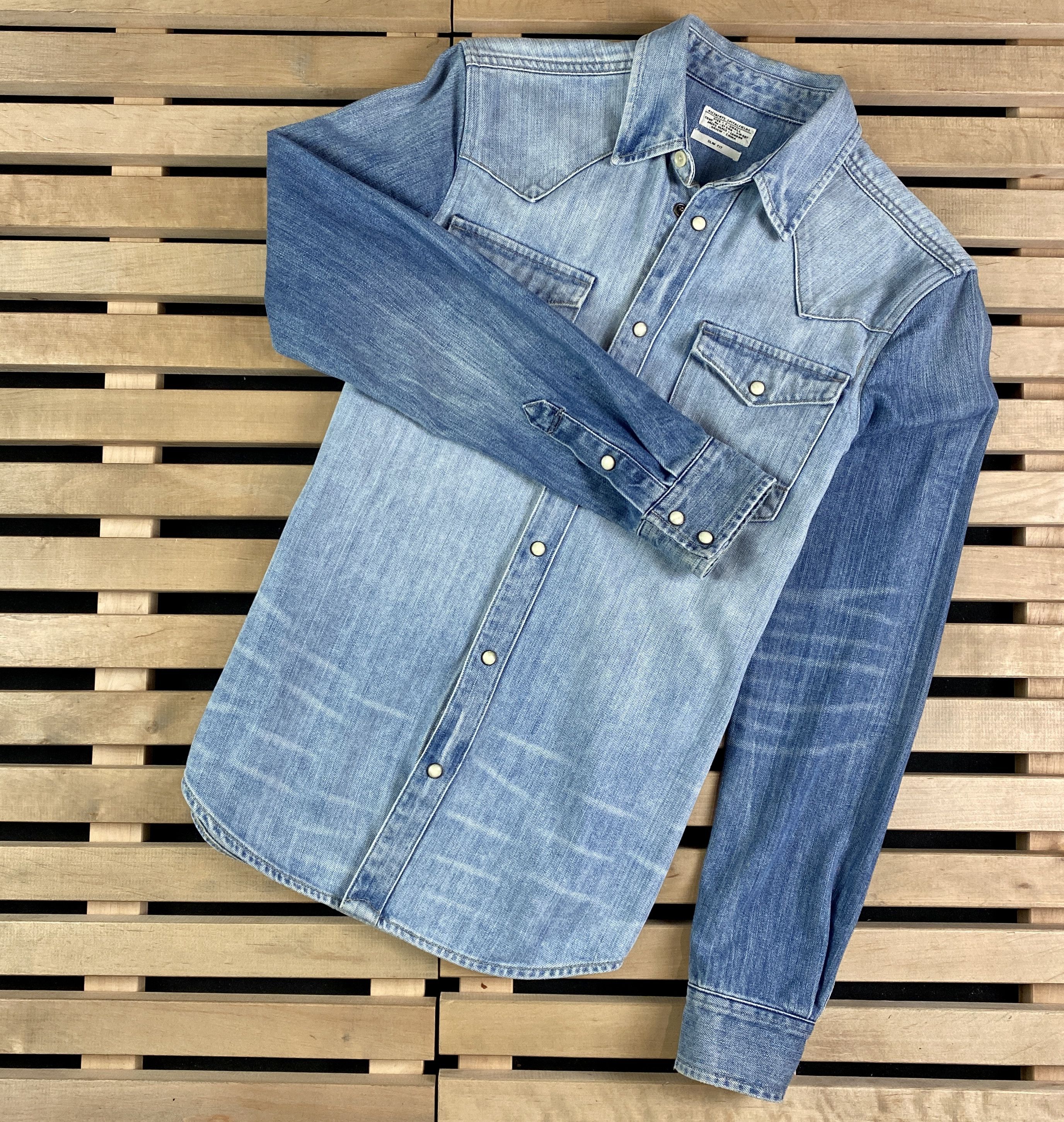 Allsaints Men’s Jeans Shirt Long Sleeve Allsaints Size XS Size US XS / EU 42 / 0 - 1 Thumbnail