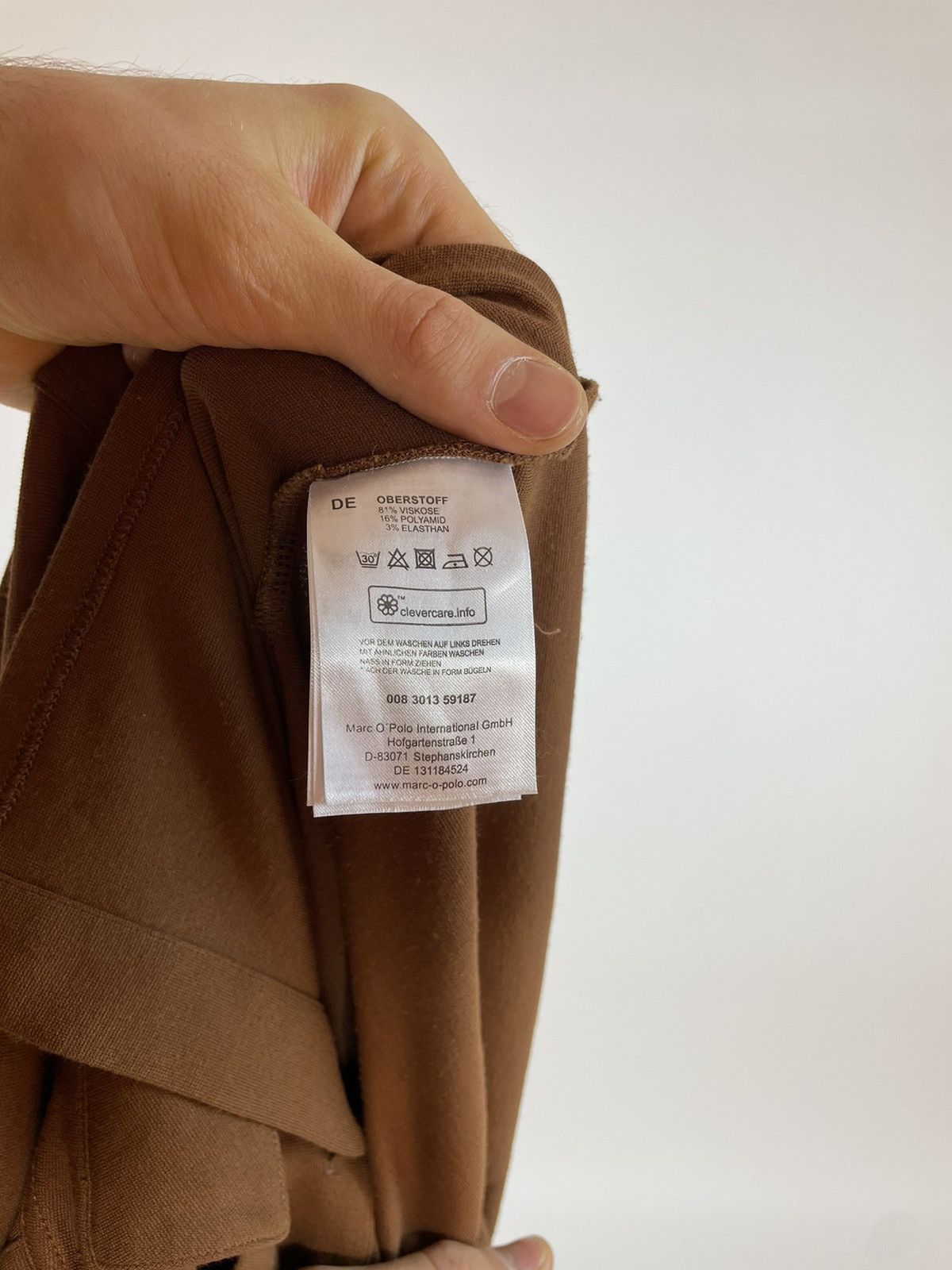 Marc O'Polo Marc O'Polo Dress brown buttons midi Wrap dress long sleeve Size XS / US 0-2 / IT 36-38 - 12 Thumbnail