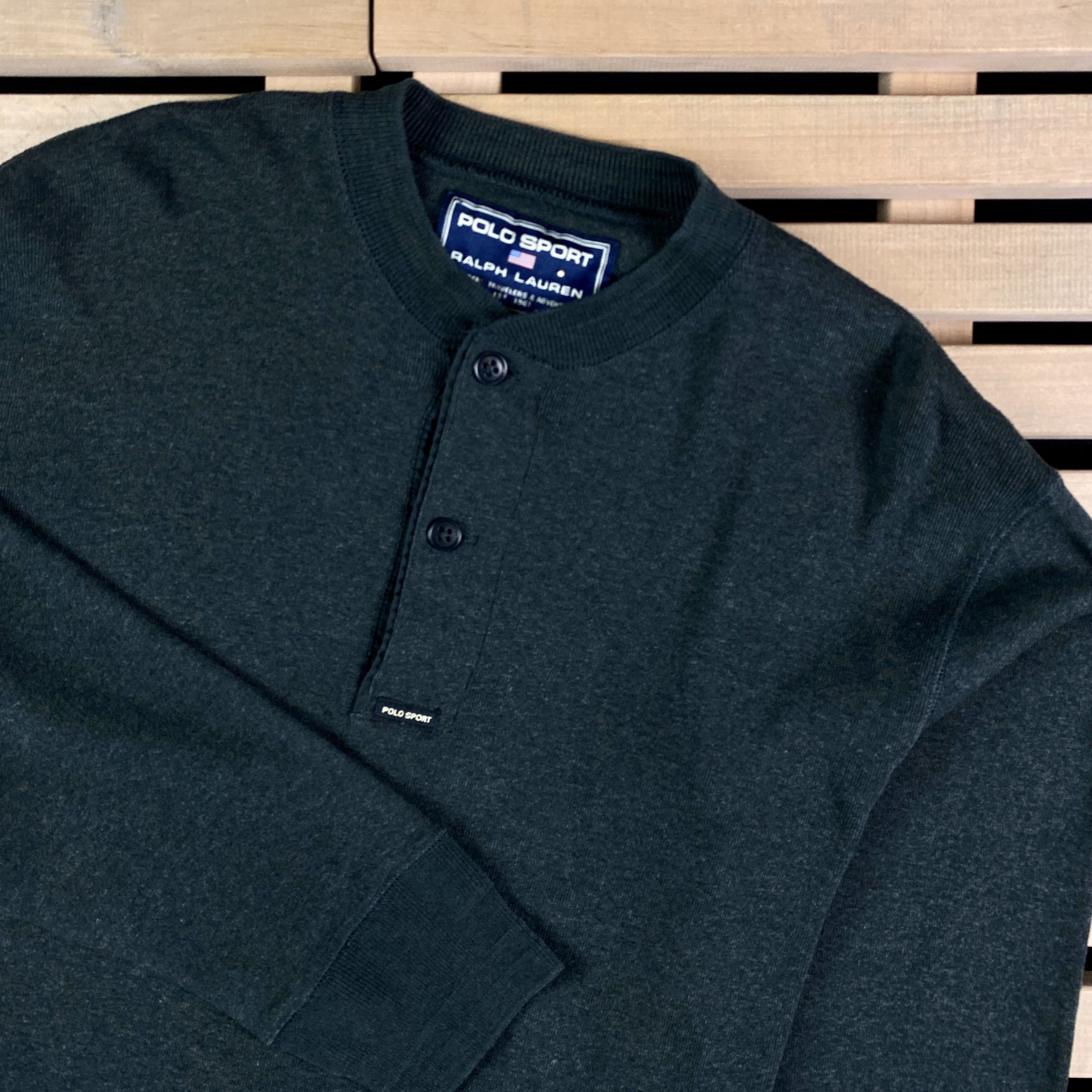 Polo Ralph Lauren × Ralph Lauren × Vintage Men’s Long Sleeve Polo Sport Ralph Lauren Vintage Size S Size US S / EU 44-46 / 1 - 2 Thumbnail