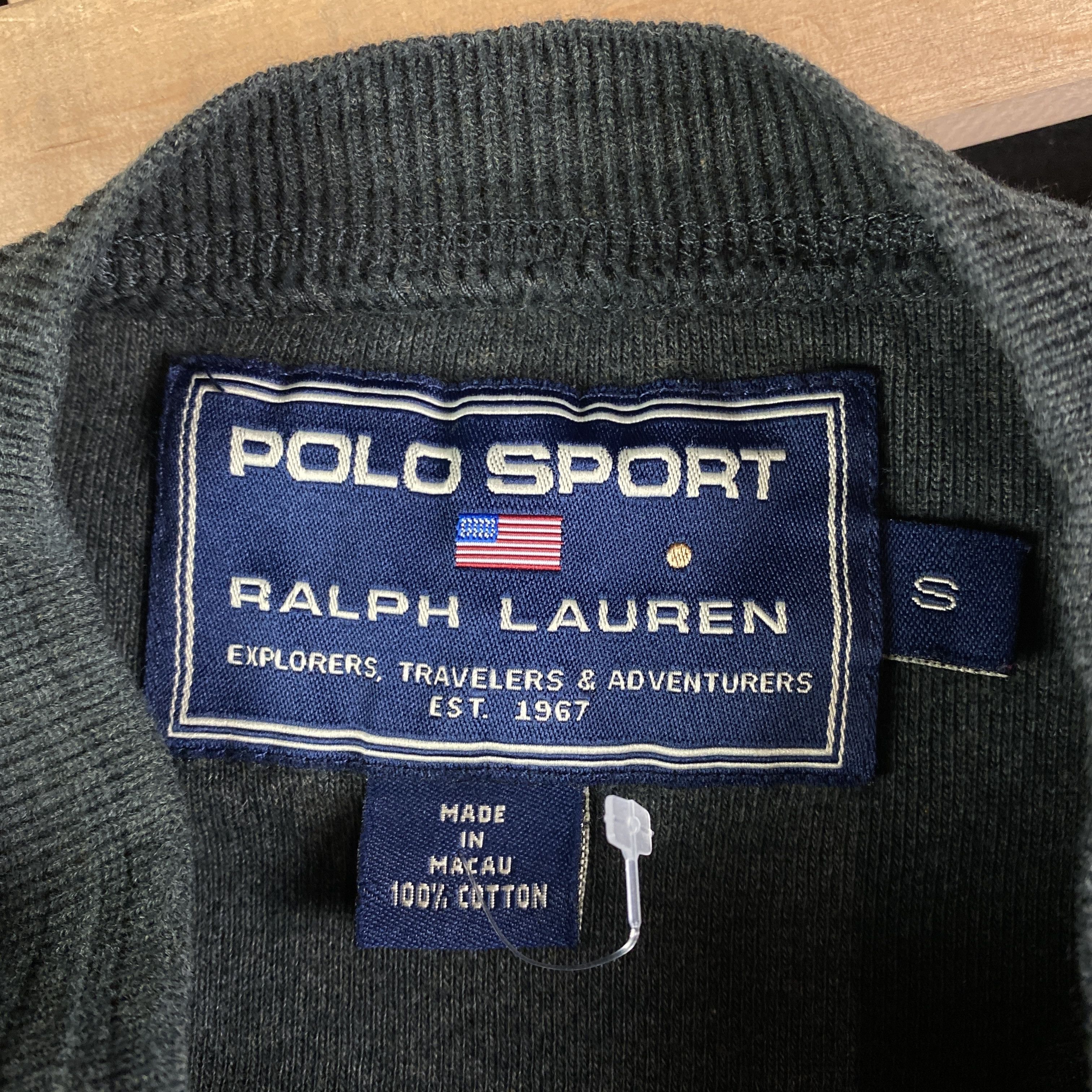 Polo Ralph Lauren × Ralph Lauren × Vintage Men’s Long Sleeve Polo Sport Ralph Lauren Vintage Size S Size US S / EU 44-46 / 1 - 4 Thumbnail