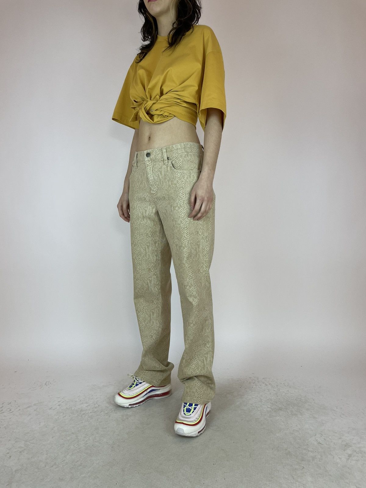 Lauren Ralph Lauren Ralph Lauren Jeans Co. Snake pattern Womens size 12 Size 34" / US 12 / IT 48 - 5 Thumbnail