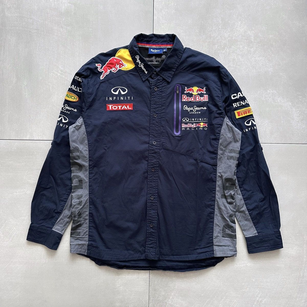 Pepe Jeans Red Bull Racing Pepe Jeans Formula 1 Overshirt Jacket | Grailed