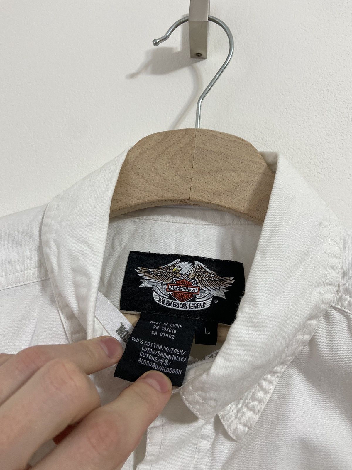 Vintage Harley Davidson Vintage Button Up Size US L / EU 52-54 / 3 - 15 Thumbnail