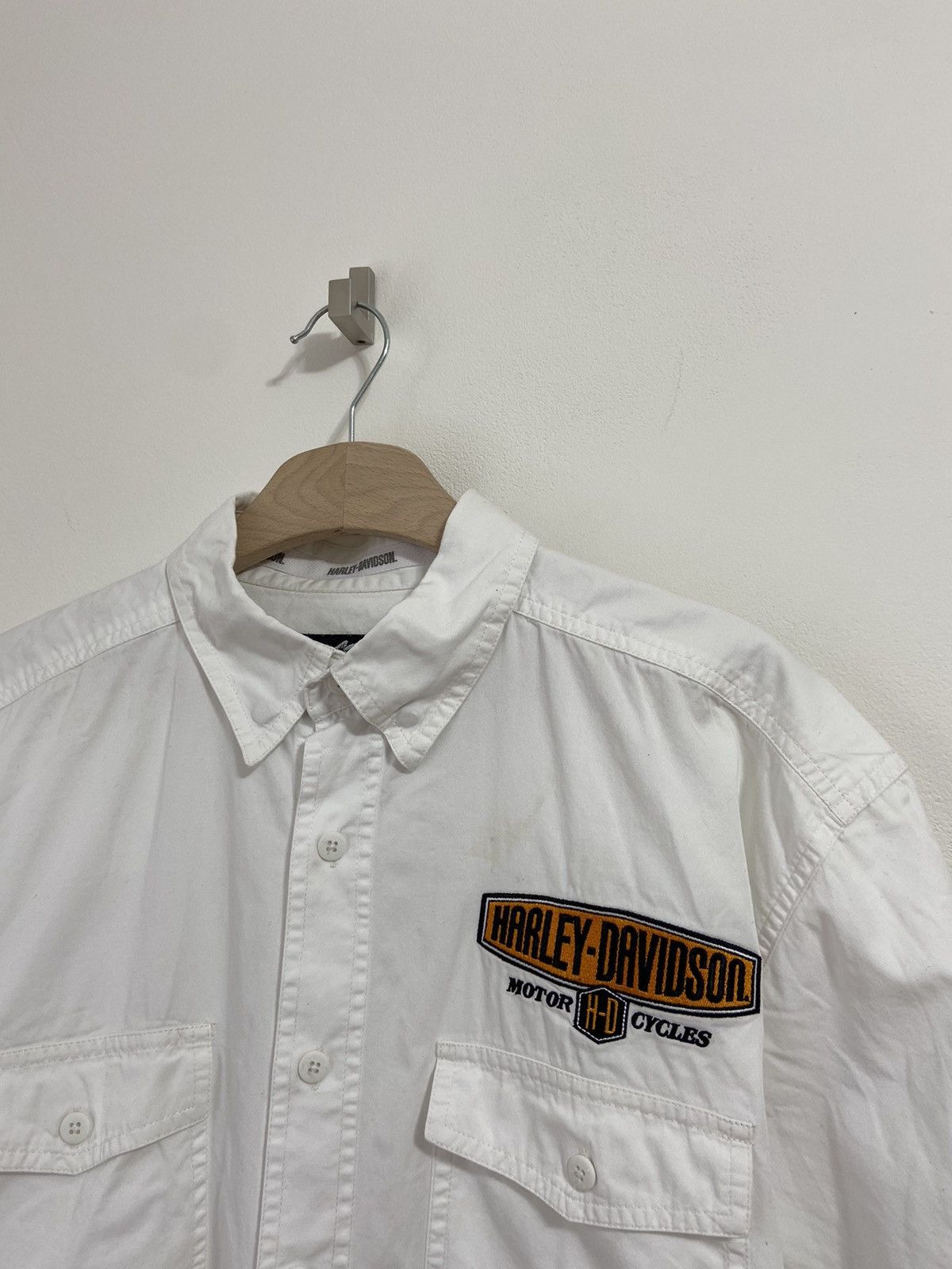 Vintage Harley Davidson Vintage Button Up Size US L / EU 52-54 / 3 - 2 Thumbnail