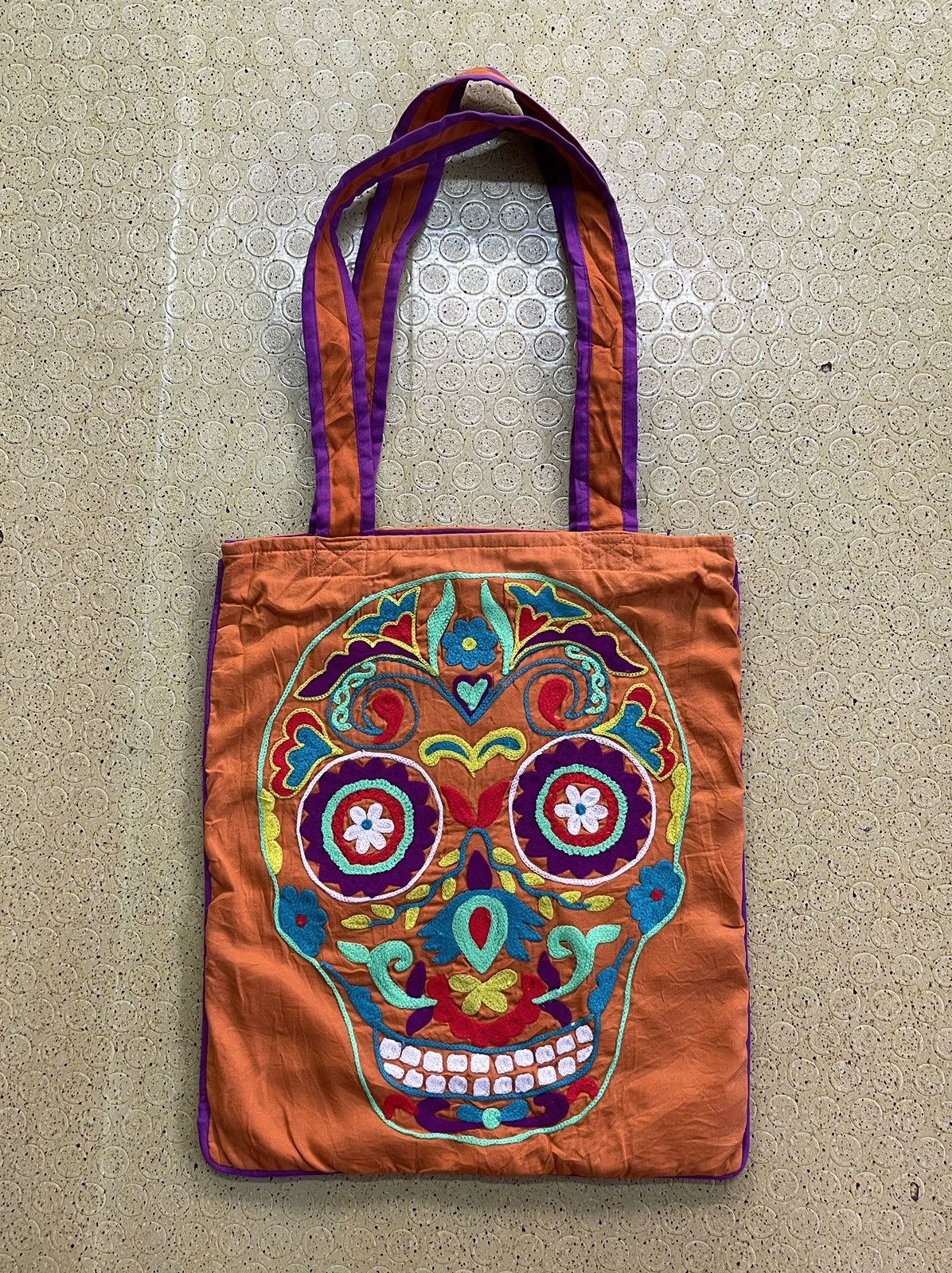 Seditionaries custom made skulls tote bag tc6 Size ONE SIZE - 1 Thumbnail