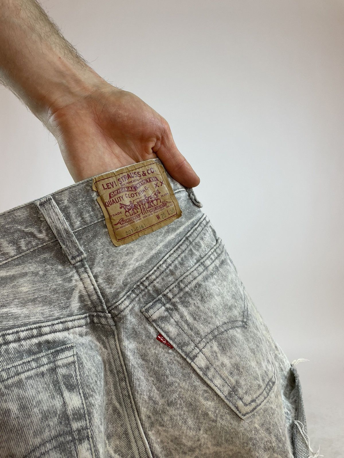 Levi's × Levi's Vintage Clothing × Vintage Levis 501-0661 Vintage Womens denim shorts made in USA Size 28" / US 6 / IT 42 - 11 Thumbnail