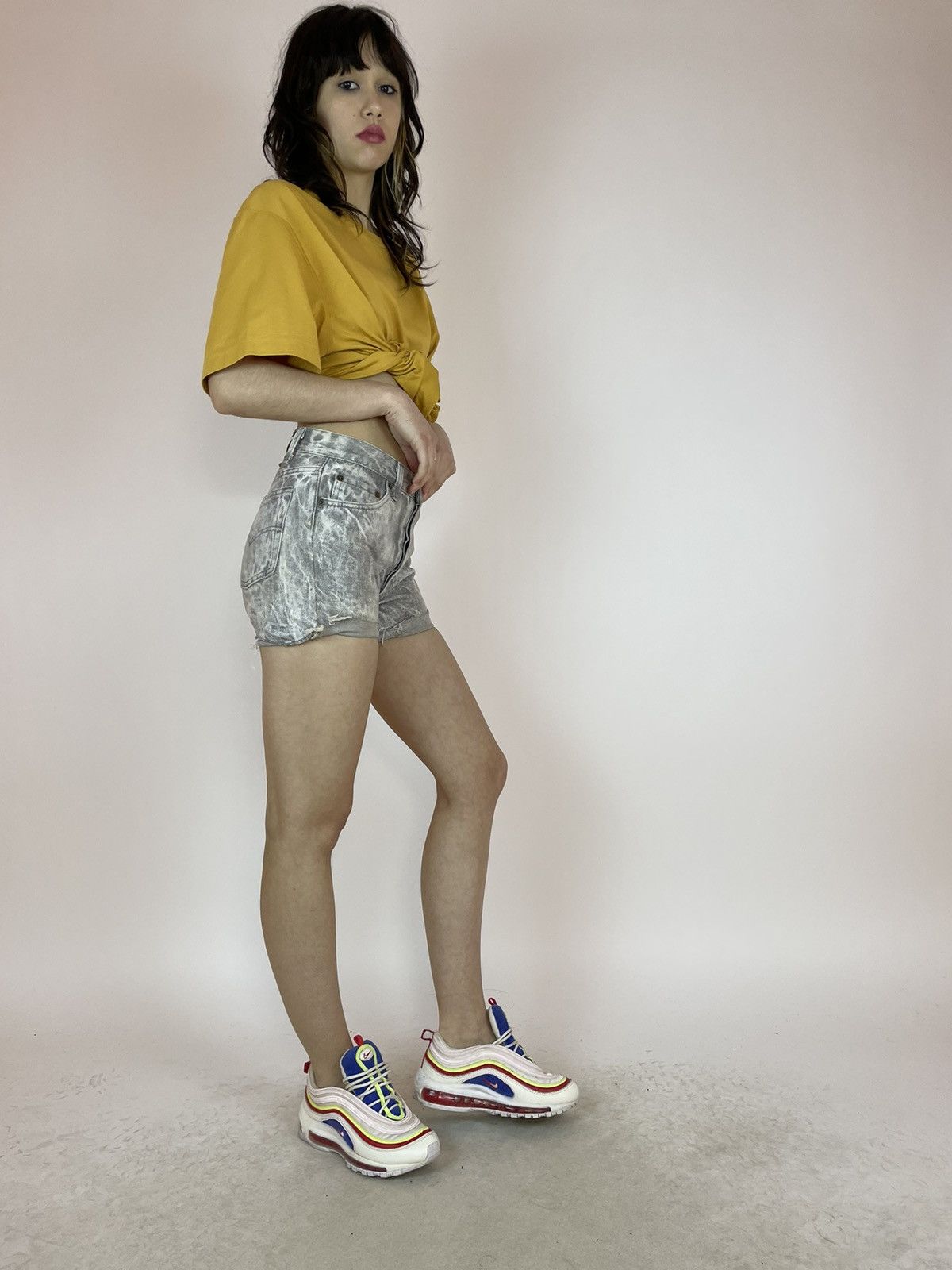 Levi's × Levi's Vintage Clothing × Vintage Levis 501-0661 Vintage Womens denim shorts made in USA Size 28" / US 6 / IT 42 - 4 Thumbnail