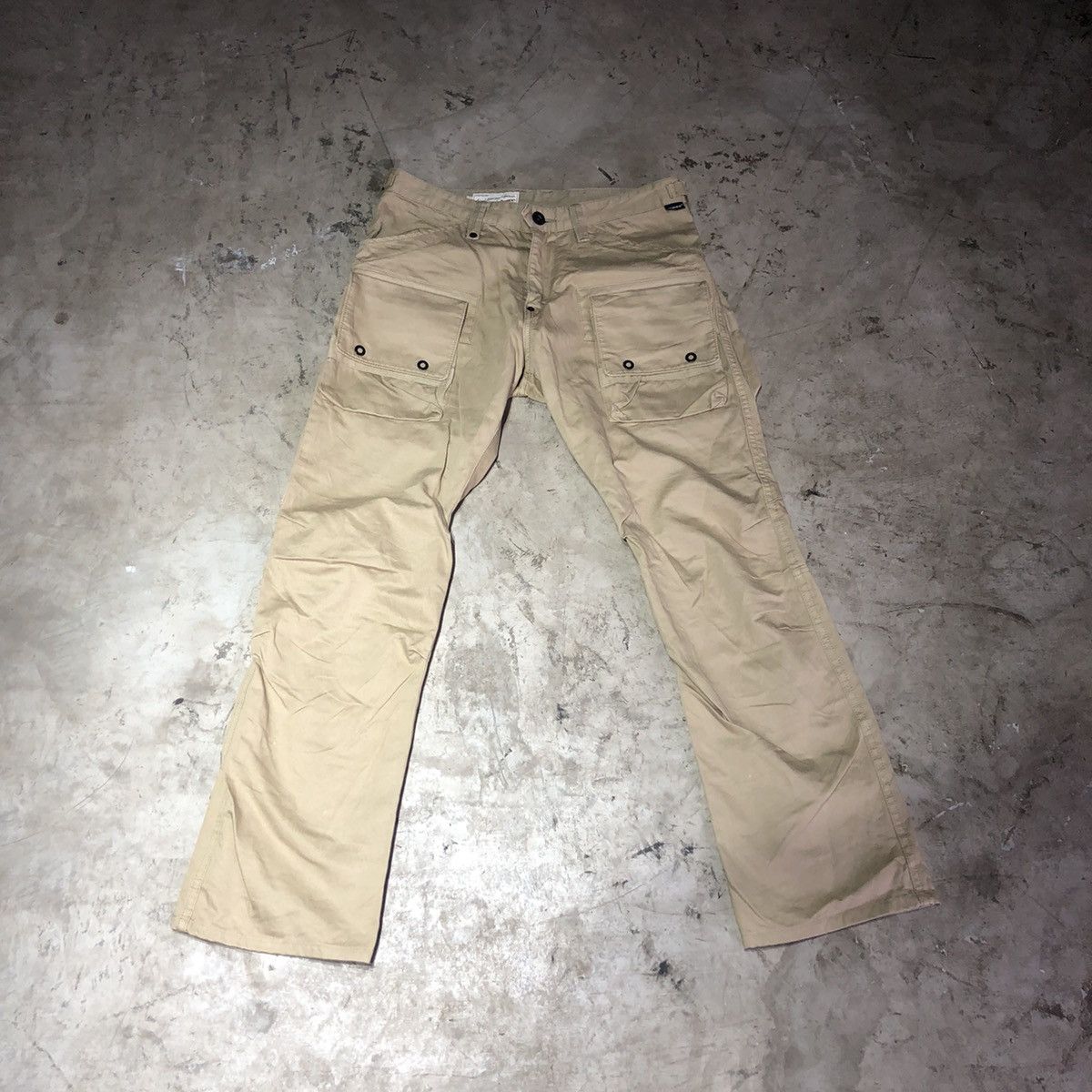 image of Avirex C-1 Furting Cargo Pants Brown in Khaki, Men's (Size 30)