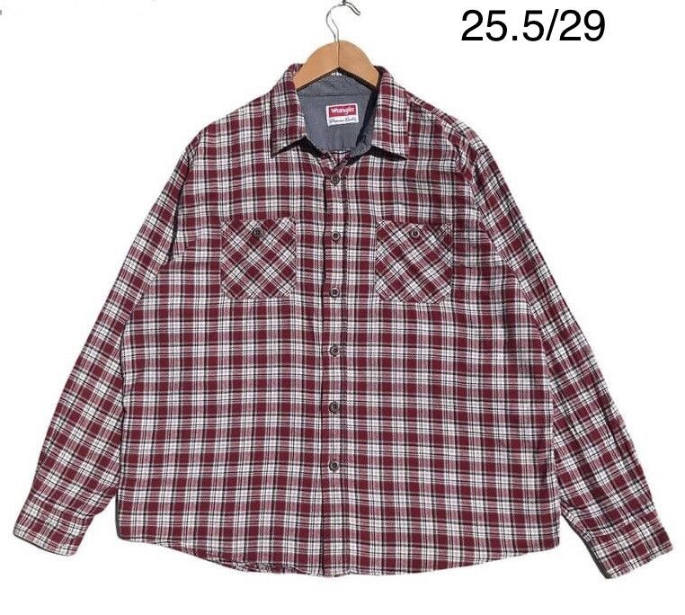 Wrangler RARE🔥 Wrangler Flannel Size US XL / EU 56 / 4 - 1 Thumbnail