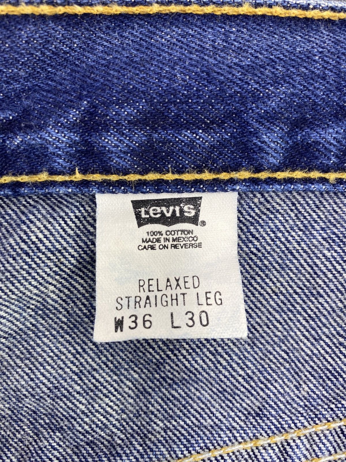 Levi's VINTAGE LEVI'S 901 RELAXED STRAIGHT LEG JEANS 36x30 - J656 Size US 36 / EU 52 - 5 Thumbnail