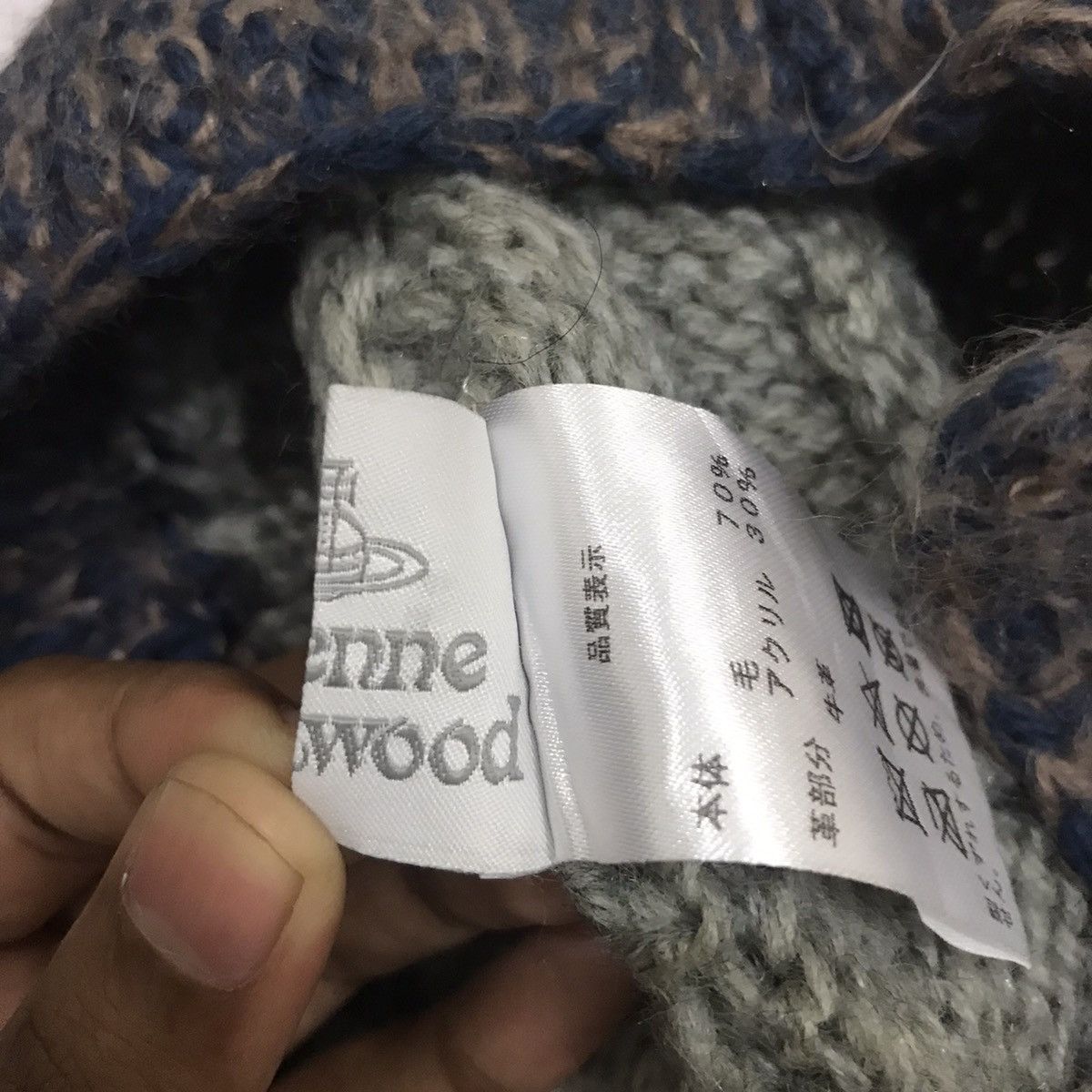 Vivienne Westwood Vivienne Westwood Earflap Knit Beanie Hat Size ONE SIZE - 7 Thumbnail