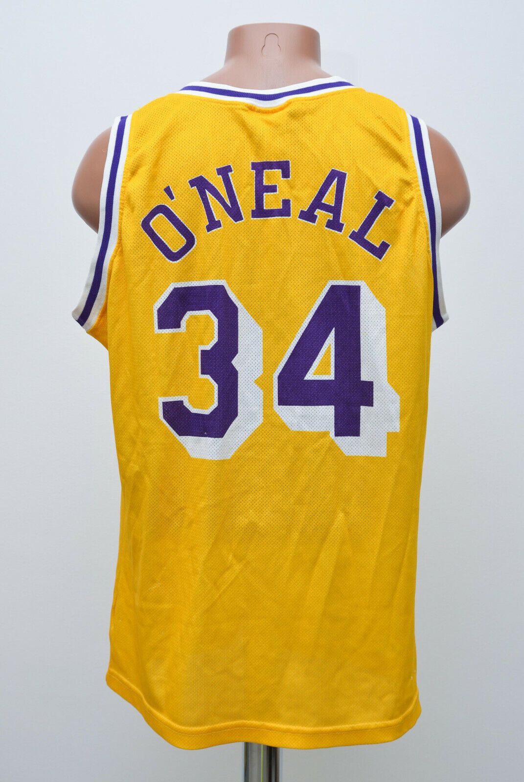 NBA LOS ANGELES LAKERS CHAMPION O'NEAL #34 SIZE L ADULT