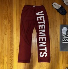 Vetements Logo Pants | Grailed