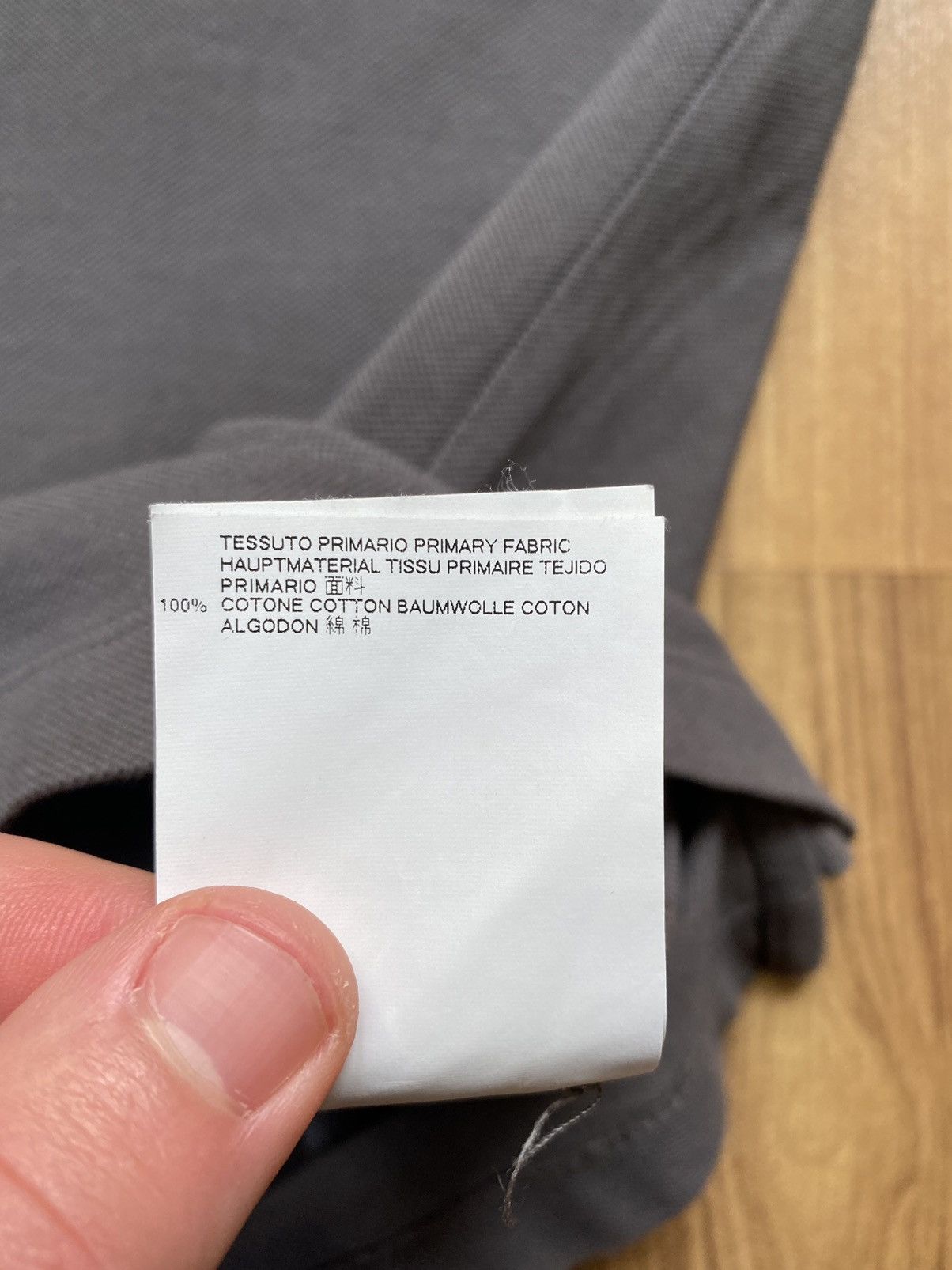 Vivienne Westwood Vivienne Westwood Grey Logo Long Sleeve Shirt Burberry Size US XL / EU 56 / 4 - 8 Thumbnail