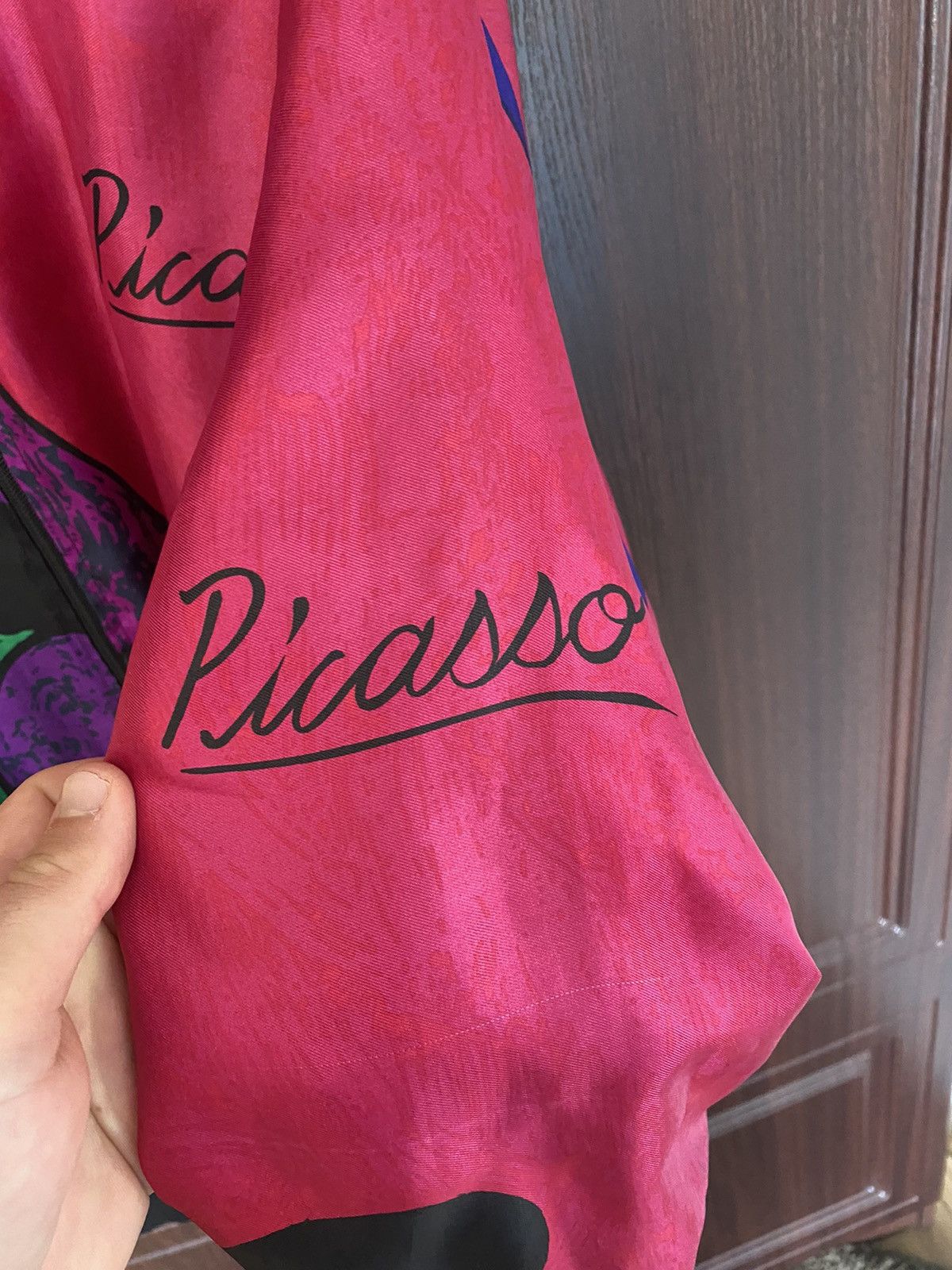 Vintage Vintage Y2K Picasso Graphic Bomber Jacket Supreme Size US XL / EU 56 / 4 - 2 Thumbnail
