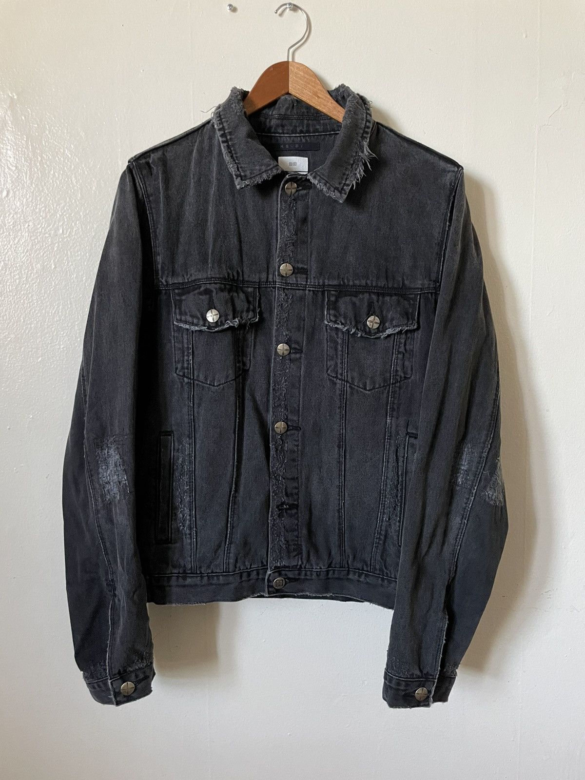 Ksubi “Beaten Up Black” Denim Jacket