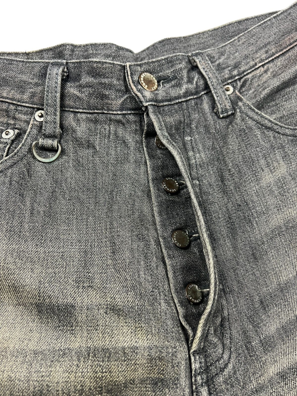 Sophnet. Sophnet Distressed Repair Loose Jeans Size US 34 / EU 50 - 9 Thumbnail