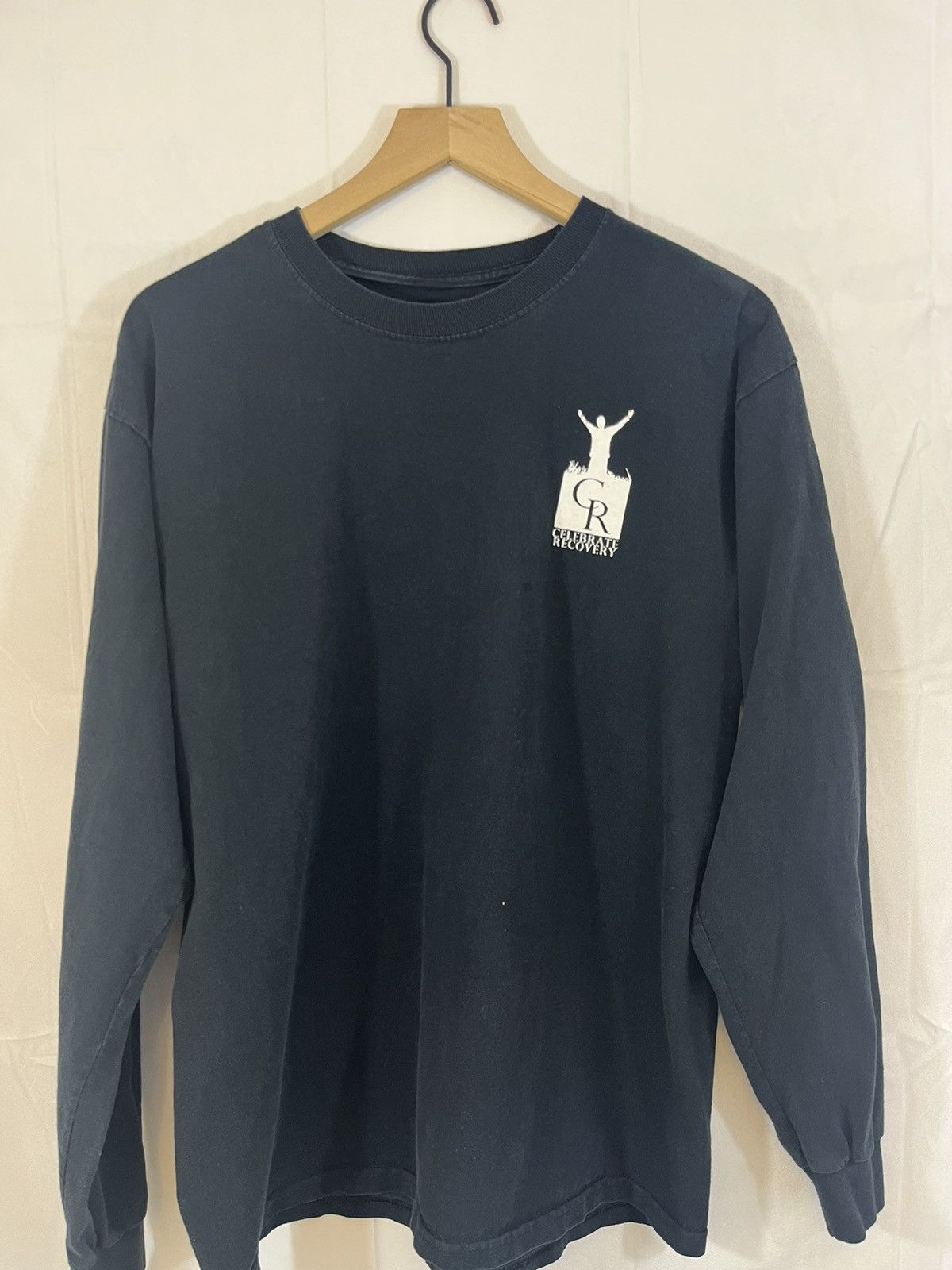 Vintage REHAB Celebrate Recovery Distressed Religion Long Sleeve Size US L / EU 52-54 / 3 - 9 Thumbnail