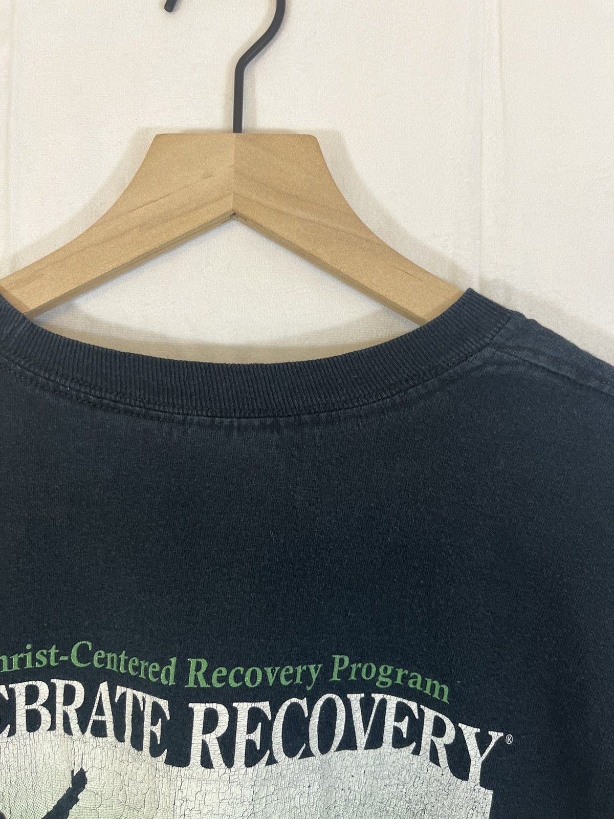 Vintage REHAB Celebrate Recovery Distressed Religion Long Sleeve Size US L / EU 52-54 / 3 - 14 Thumbnail
