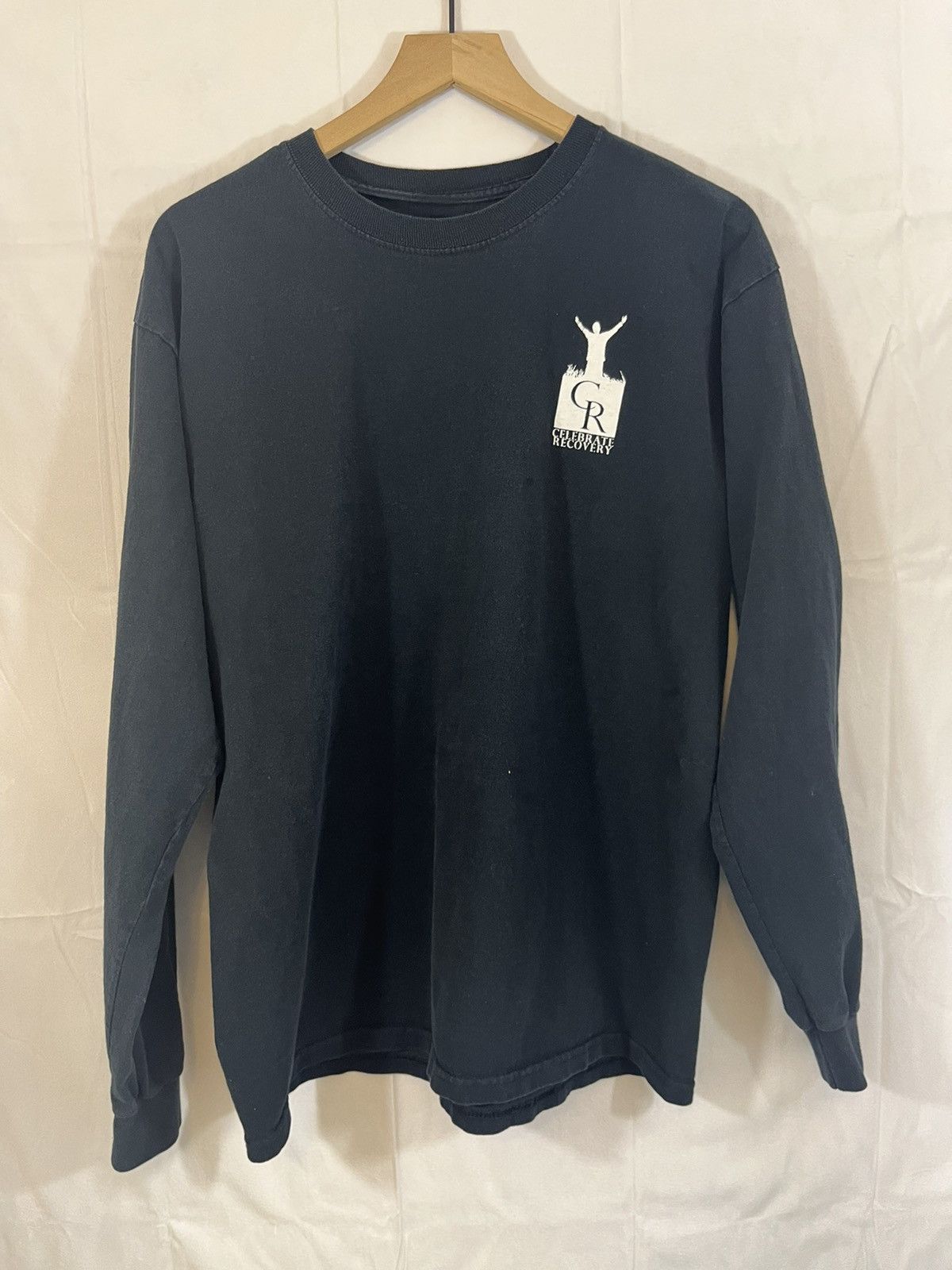 Vintage REHAB Celebrate Recovery Distressed Religion Long Sleeve Size US L / EU 52-54 / 3 - 2 Thumbnail