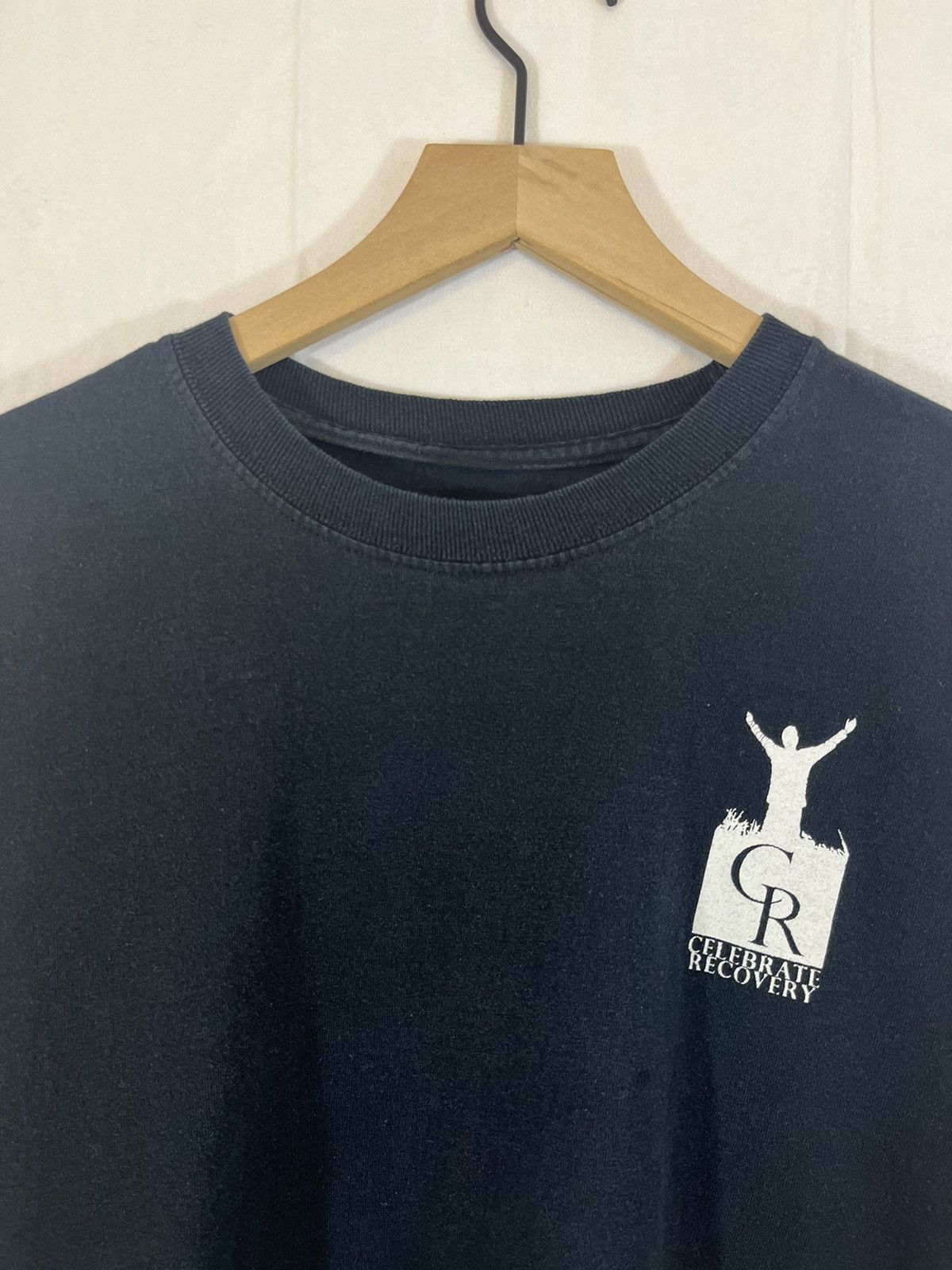 Vintage REHAB Celebrate Recovery Distressed Religion Long Sleeve Size US L / EU 52-54 / 3 - 3 Thumbnail