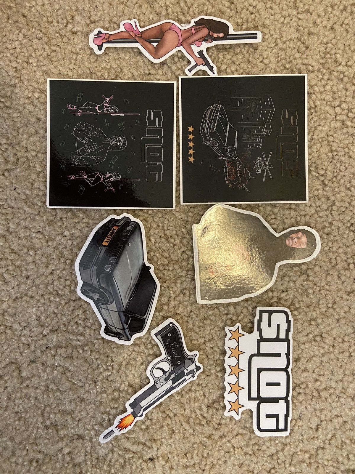 Copes Copes x $not Full Sticker Pack | Grailed