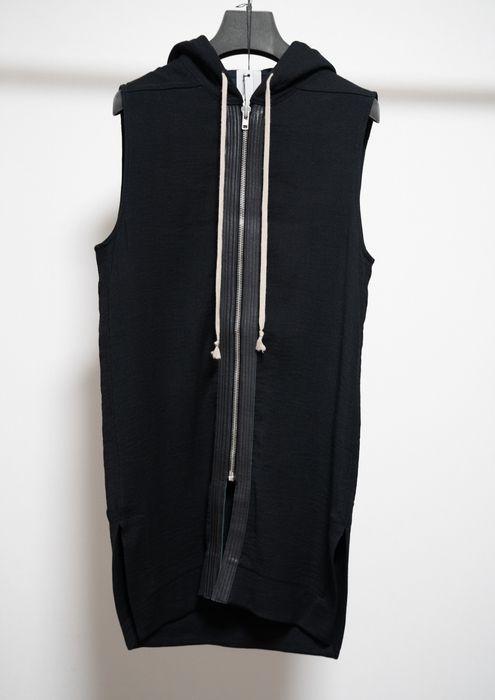 Rick Owens 14FW MOODY HOODED SLEEVELESS-