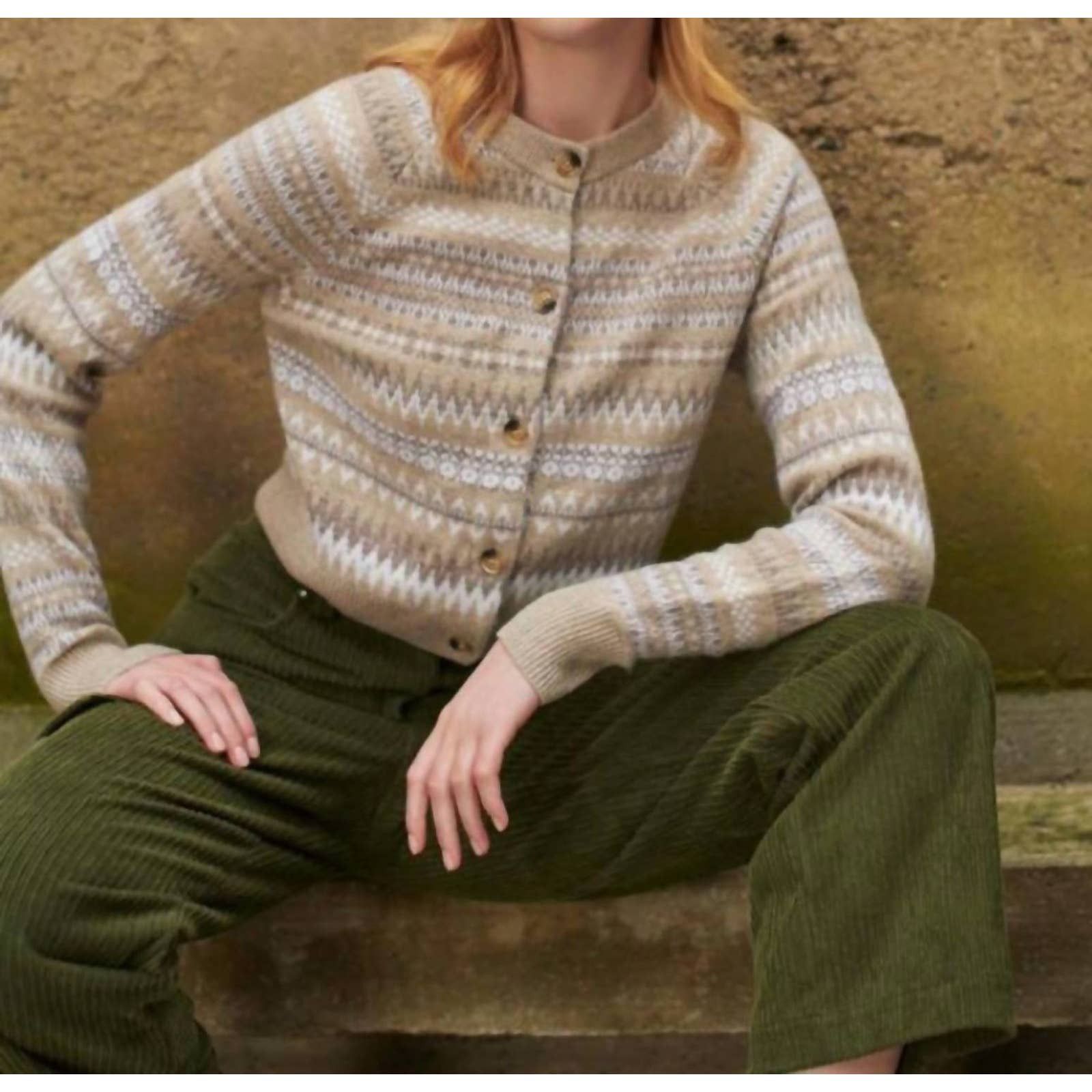 White + Warren Linen Blend Cardigan 21732