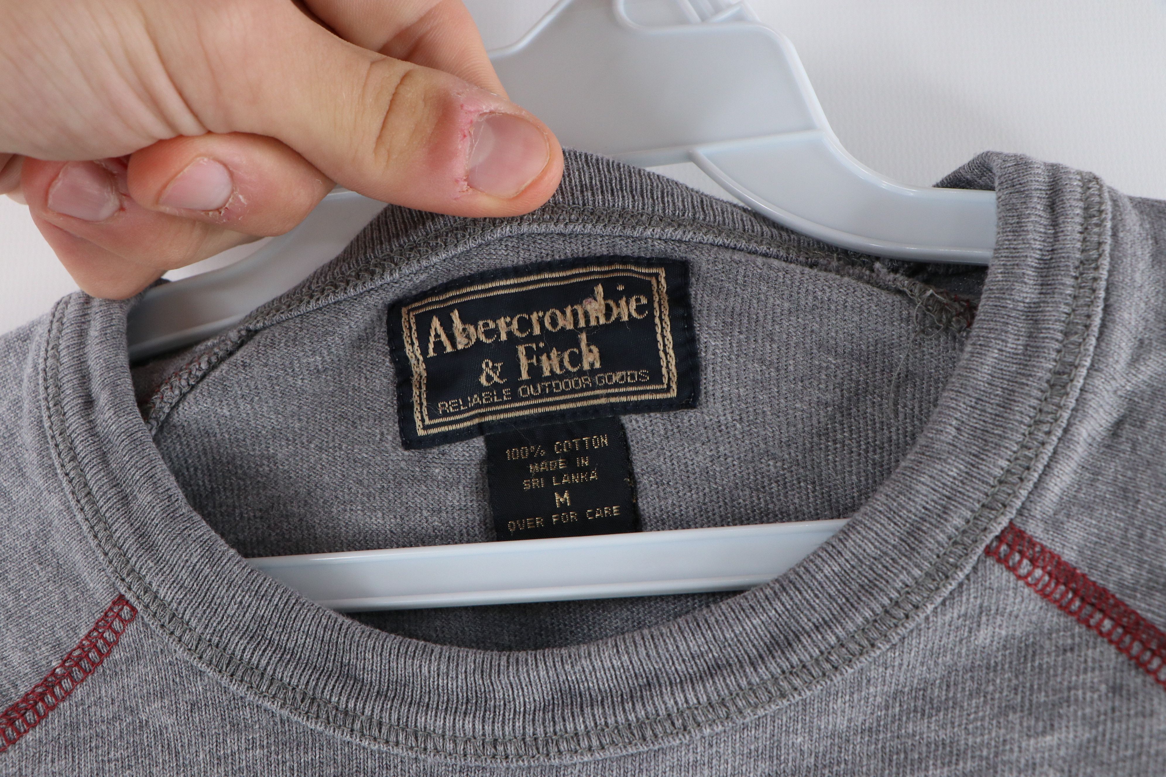 Abercrombie & Fitch × Vintage Vintage Abercrombie & Fitch Ribbed Knit Long Sleeve T-Shirt Size US M / EU 48-50 / 2 - 5 Thumbnail