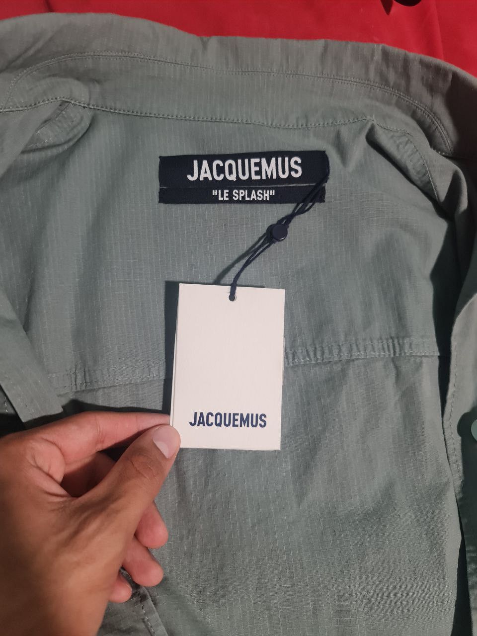 Jacquemus Jacquemus Grey La Chemise Giardino Jacket Size US M / EU 48-50 / 2 - 7 Thumbnail