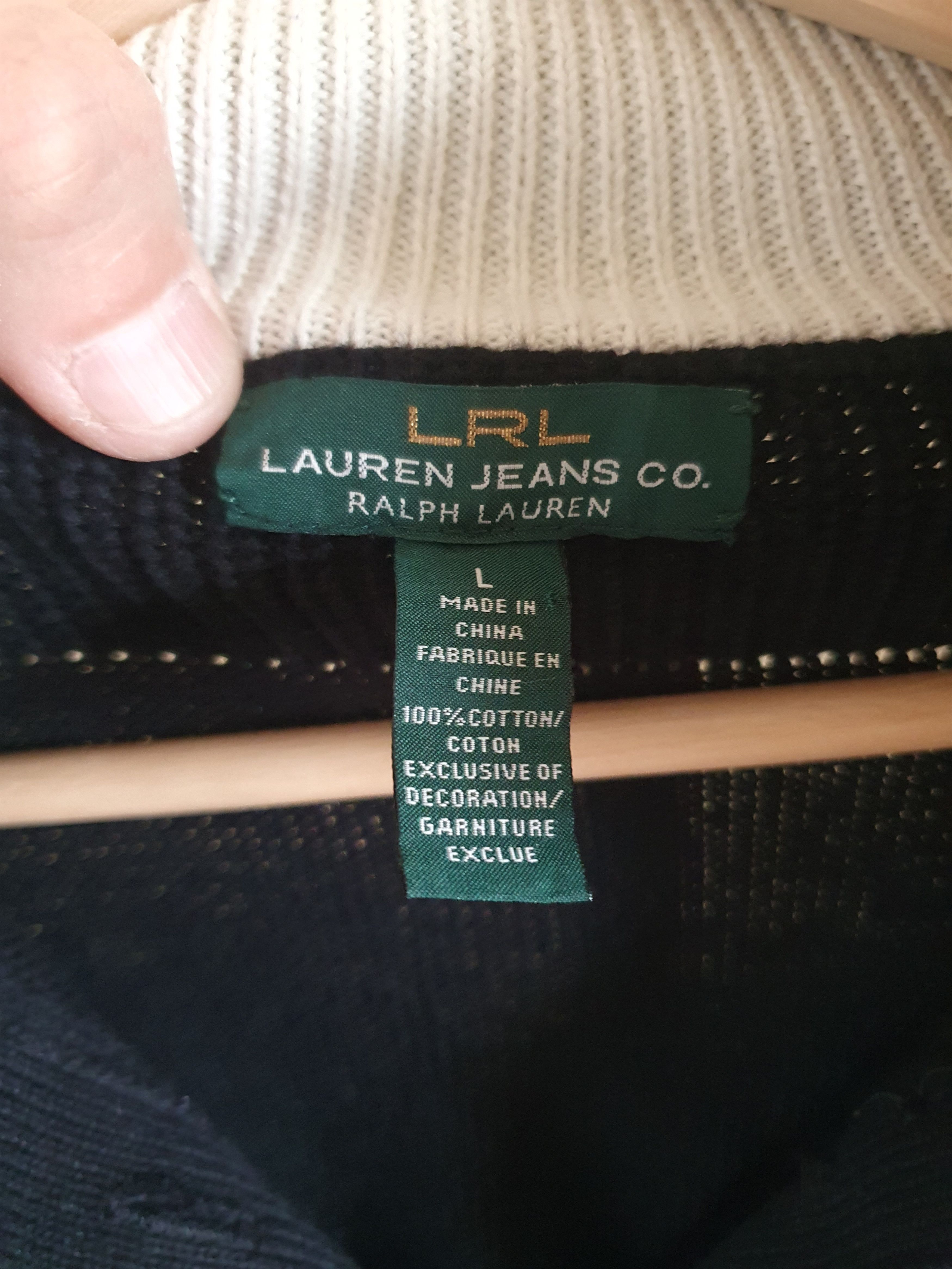 Polo Ralph Lauren Polo Ralph Lauren Women's 3 Buttons sweater sz L Size L / US 10 / IT 46 - 8 Thumbnail