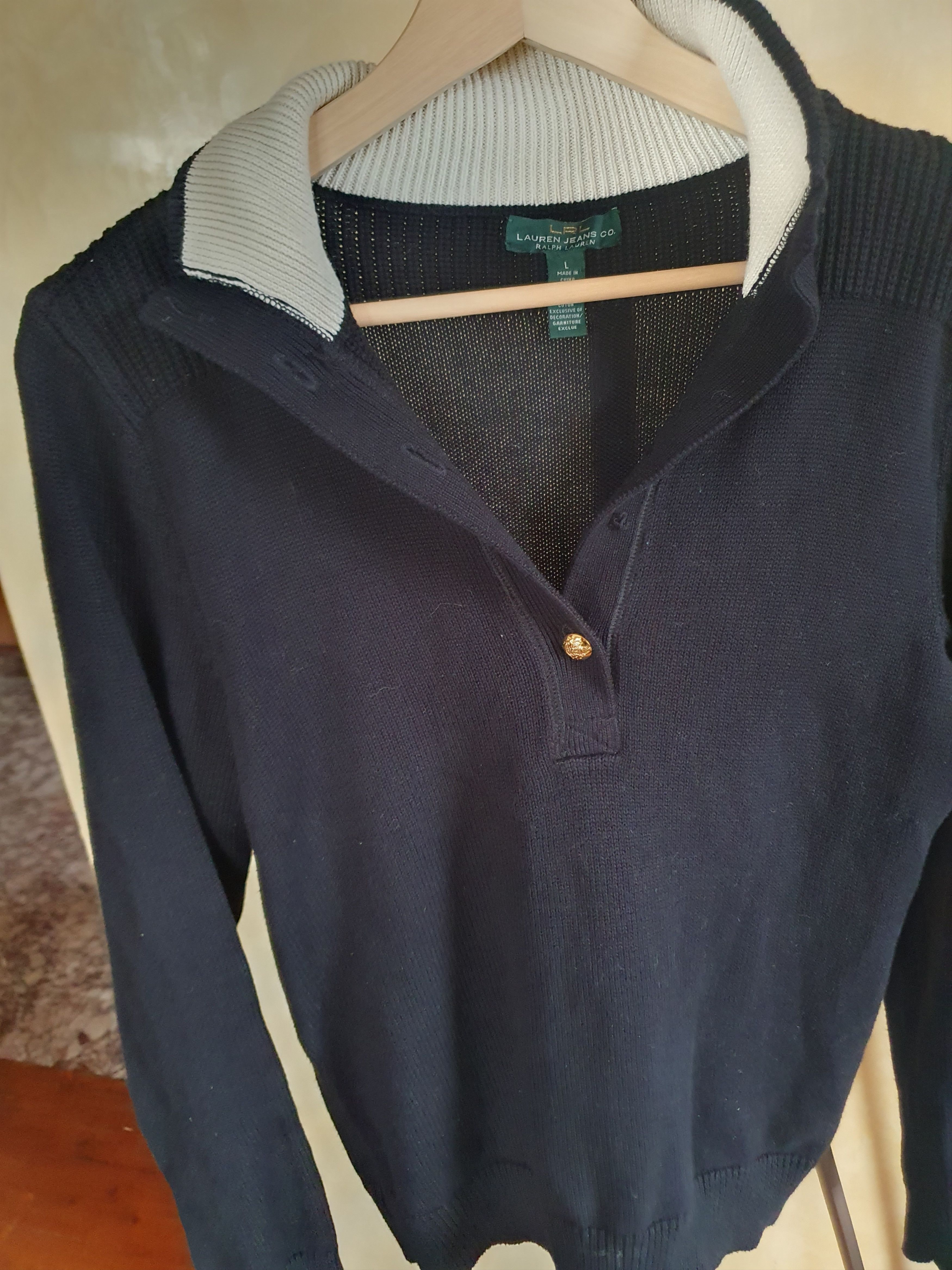 Polo Ralph Lauren Polo Ralph Lauren Women's 3 Buttons sweater sz L Size L / US 10 / IT 46 - 4 Thumbnail