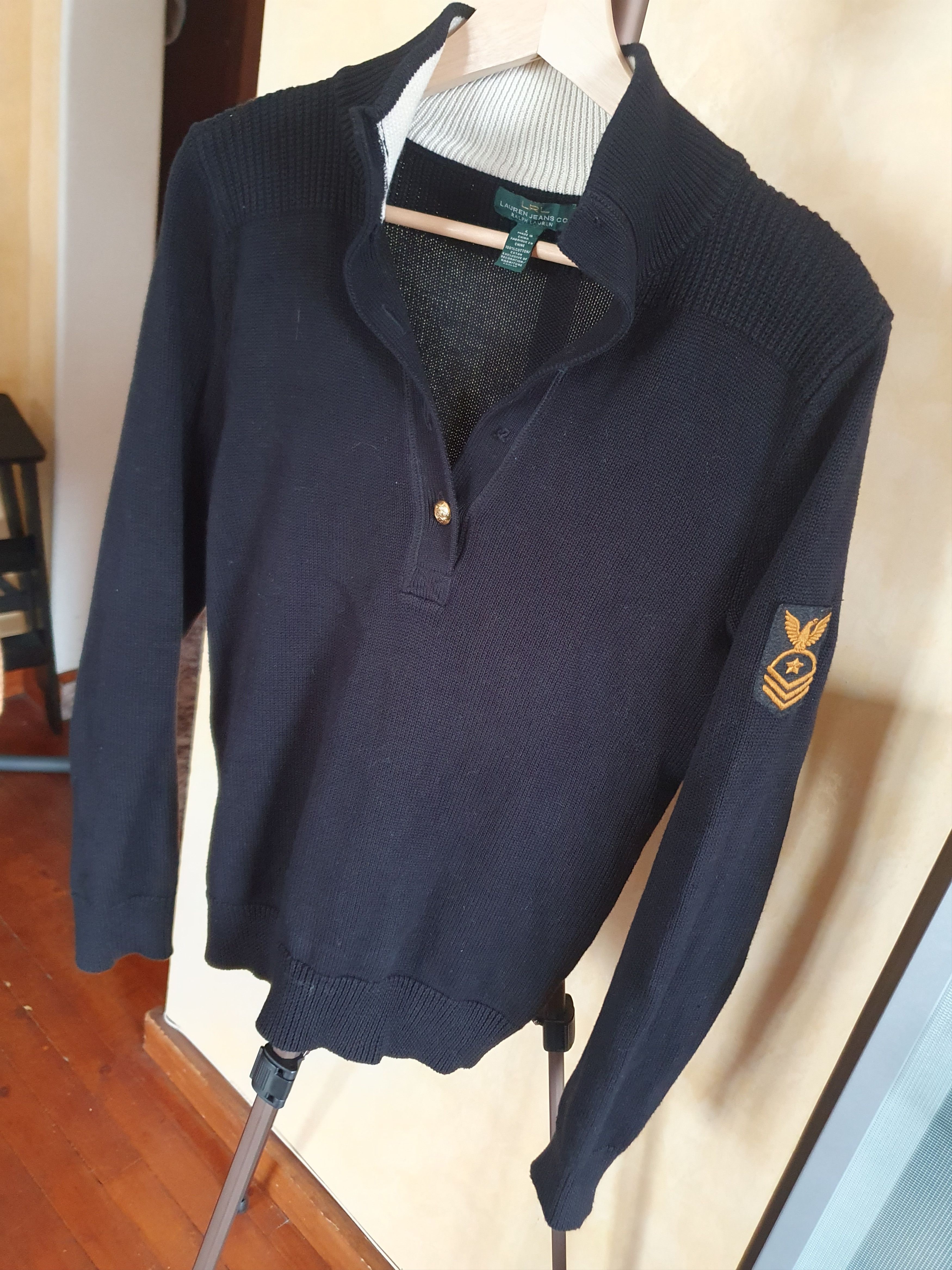 Polo Ralph Lauren Polo Ralph Lauren Women's 3 Buttons sweater sz L Size L / US 10 / IT 46 - 10 Thumbnail