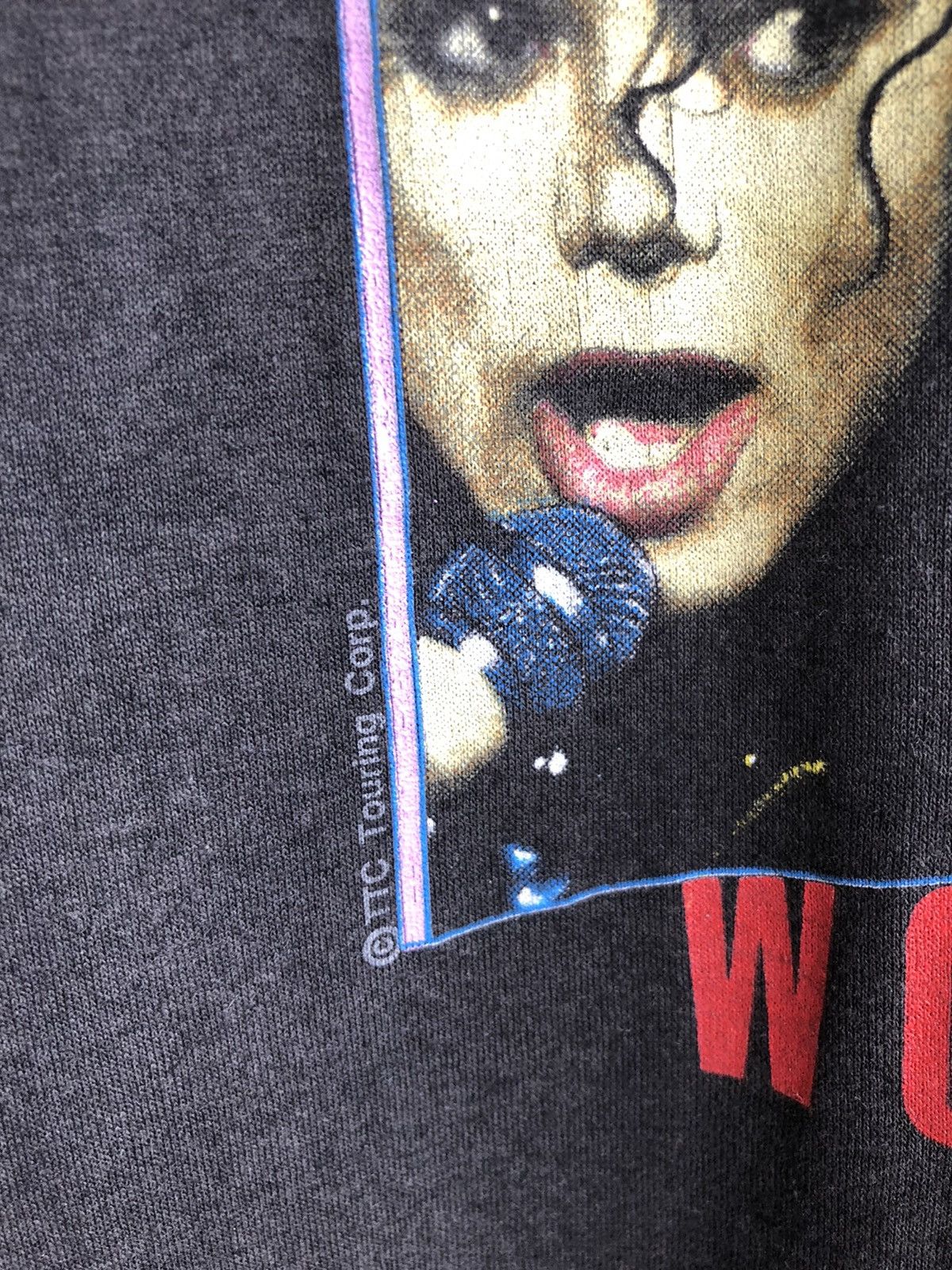 Michael Jackson Vintage Micheal Jackson World Tour 1988 Size US L / EU 52-54 / 3 - 5 Thumbnail