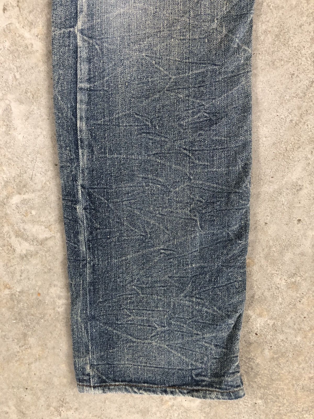 Hysteric Glamour Japanese Jack Serika Double Waist Distressed Jeans ppfm Size US 31 - 6 Thumbnail