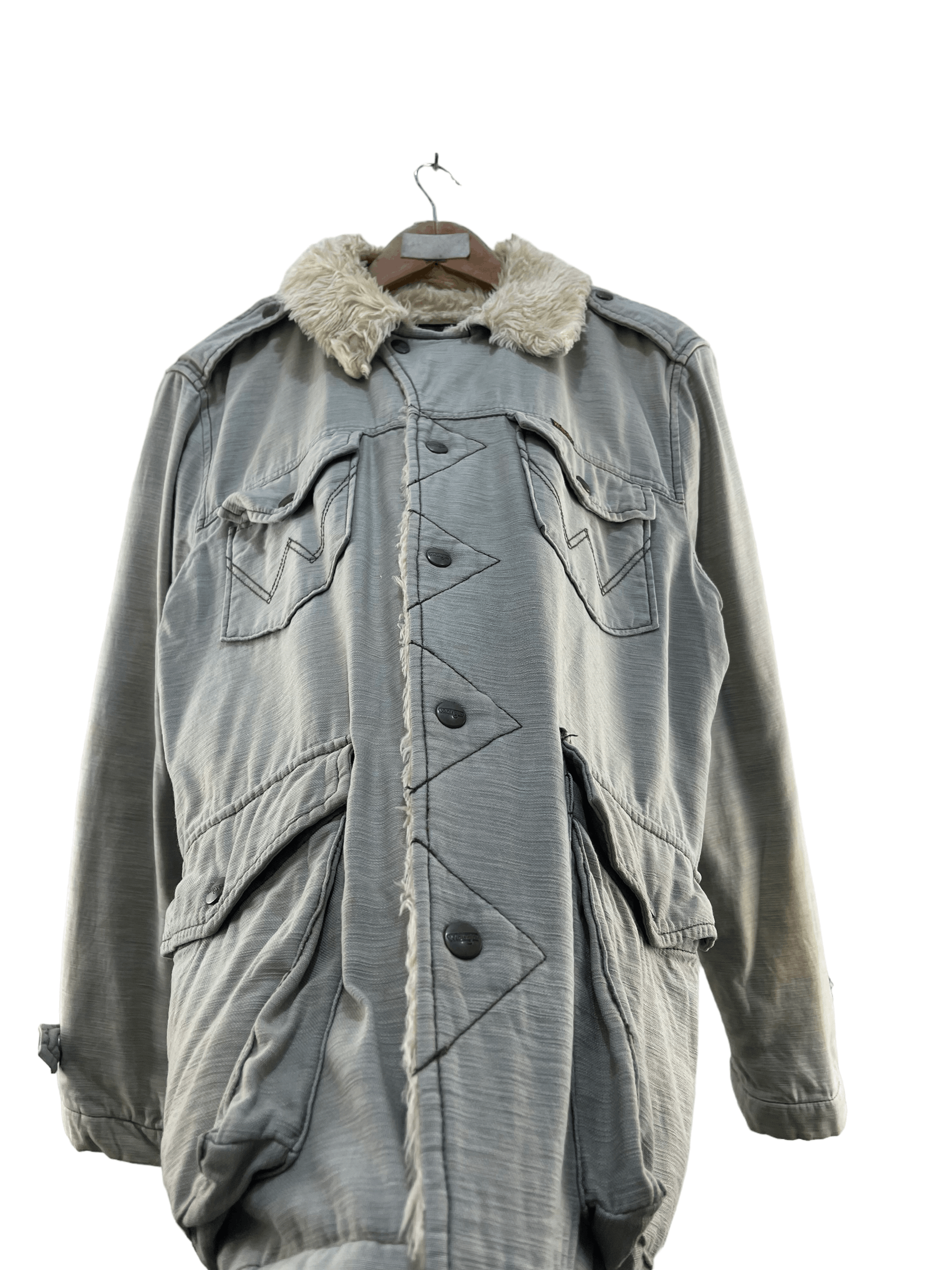 Wrangler Vintage Wrangler Wrange Coat Sherpa Jacket Size US M / EU 48-50 / 2 - 8 Thumbnail