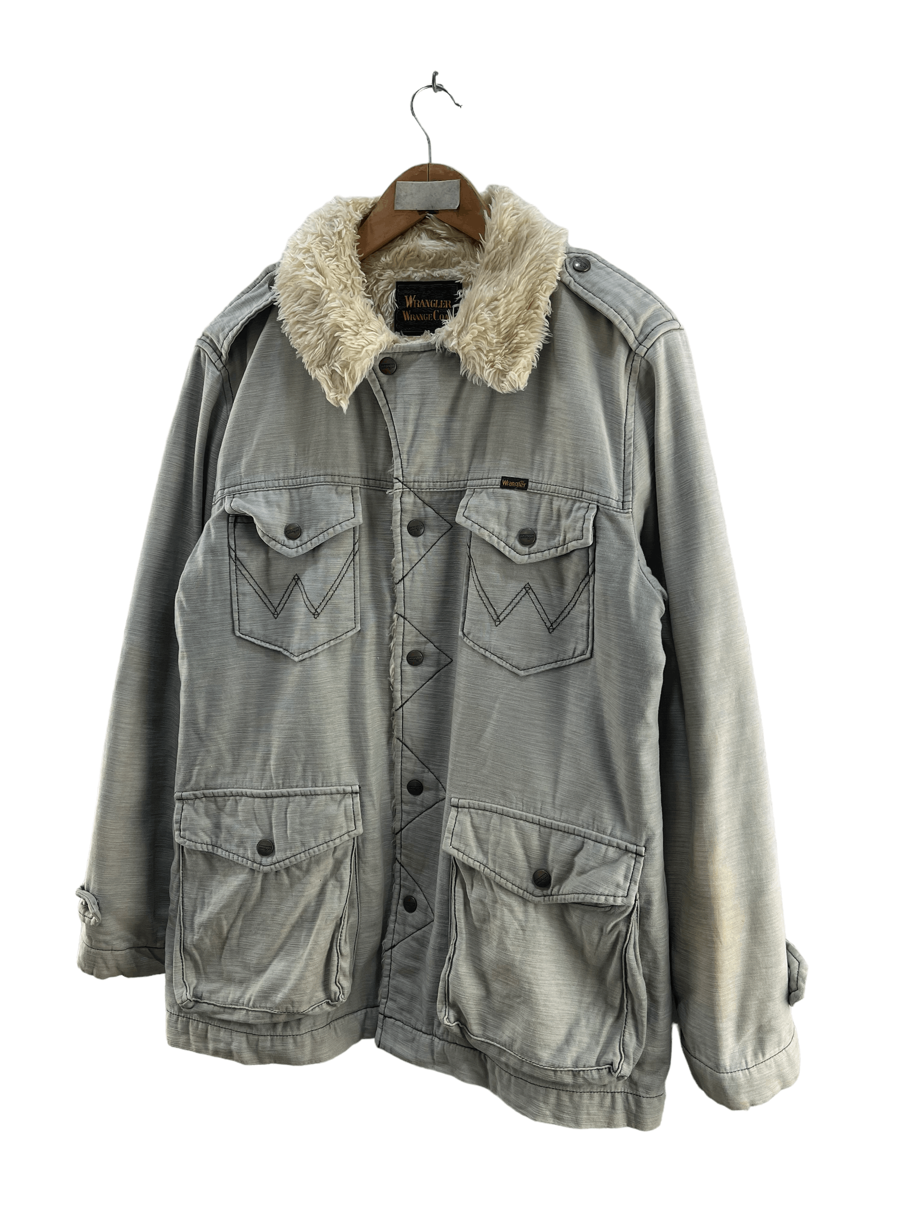 Wrangler Vintage Wrangler Wrange Coat Sherpa Jacket Size US M / EU 48-50 / 2 - 5 Thumbnail