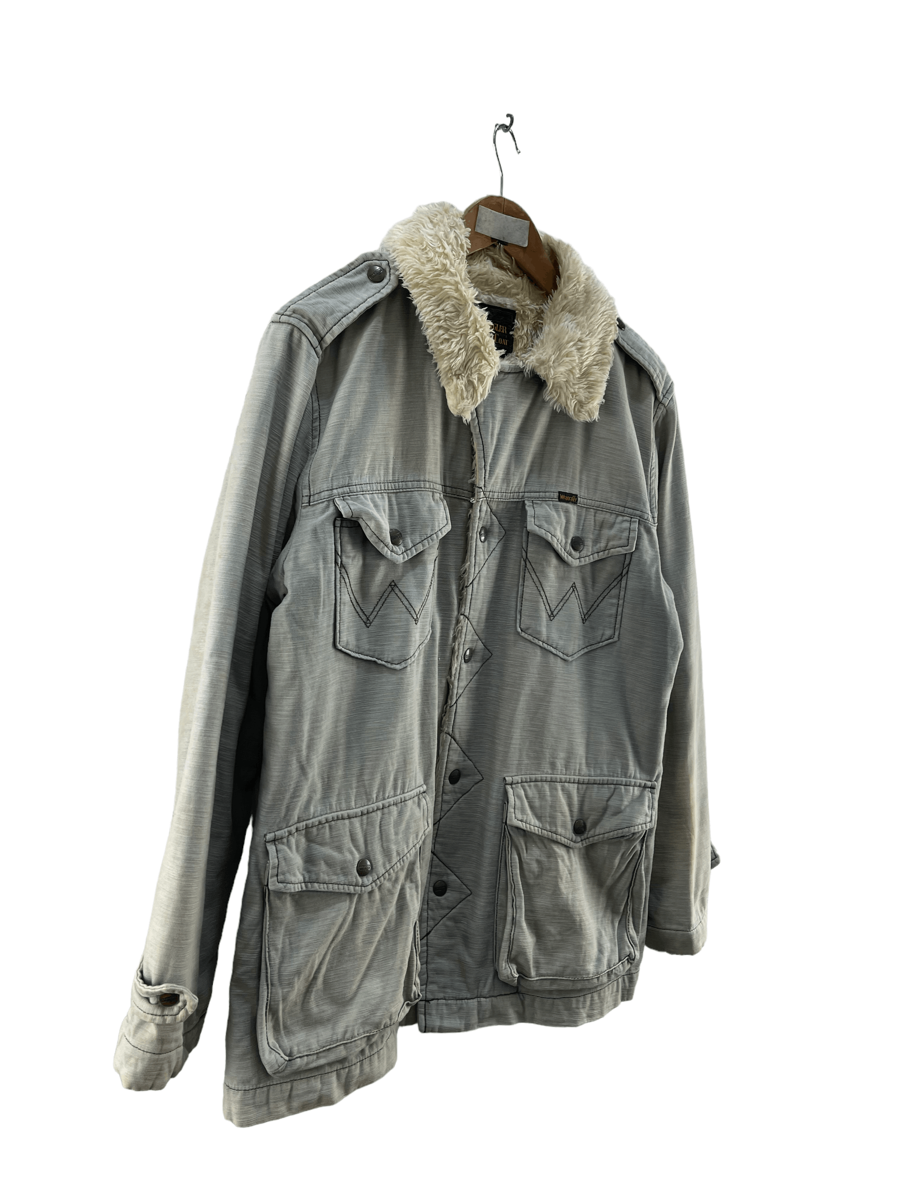 Wrangler Vintage Wrangler Wrange Coat Sherpa Jacket Size US M / EU 48-50 / 2 - 4 Thumbnail