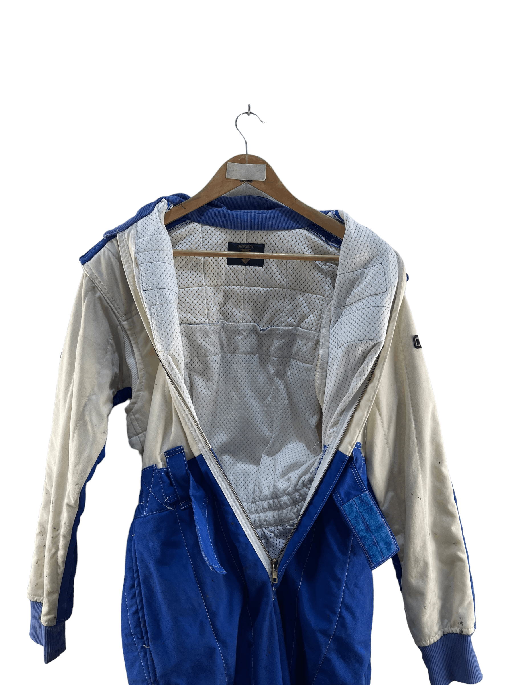 Descente × Sports Specialties VINTAGE PORSCHE TEAM OF SUNBREED BY DESCENTE RACING SUIT Size US S / EU 44-46 / 1 - 14 Thumbnail