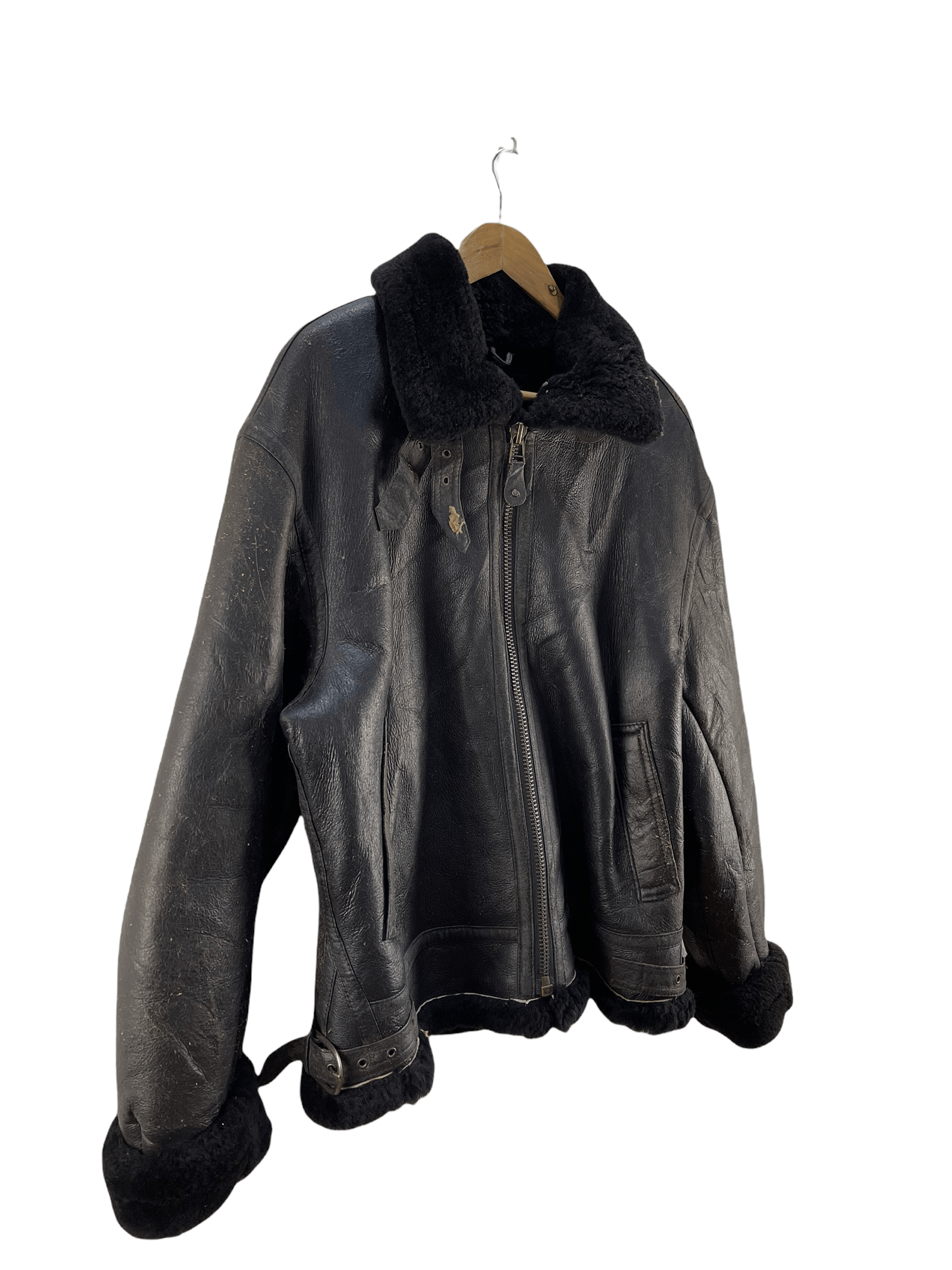 Other B3 Air Force U.S. Army Style Leather Jacket Size US M / EU 48-50 / 2 - 4 Thumbnail