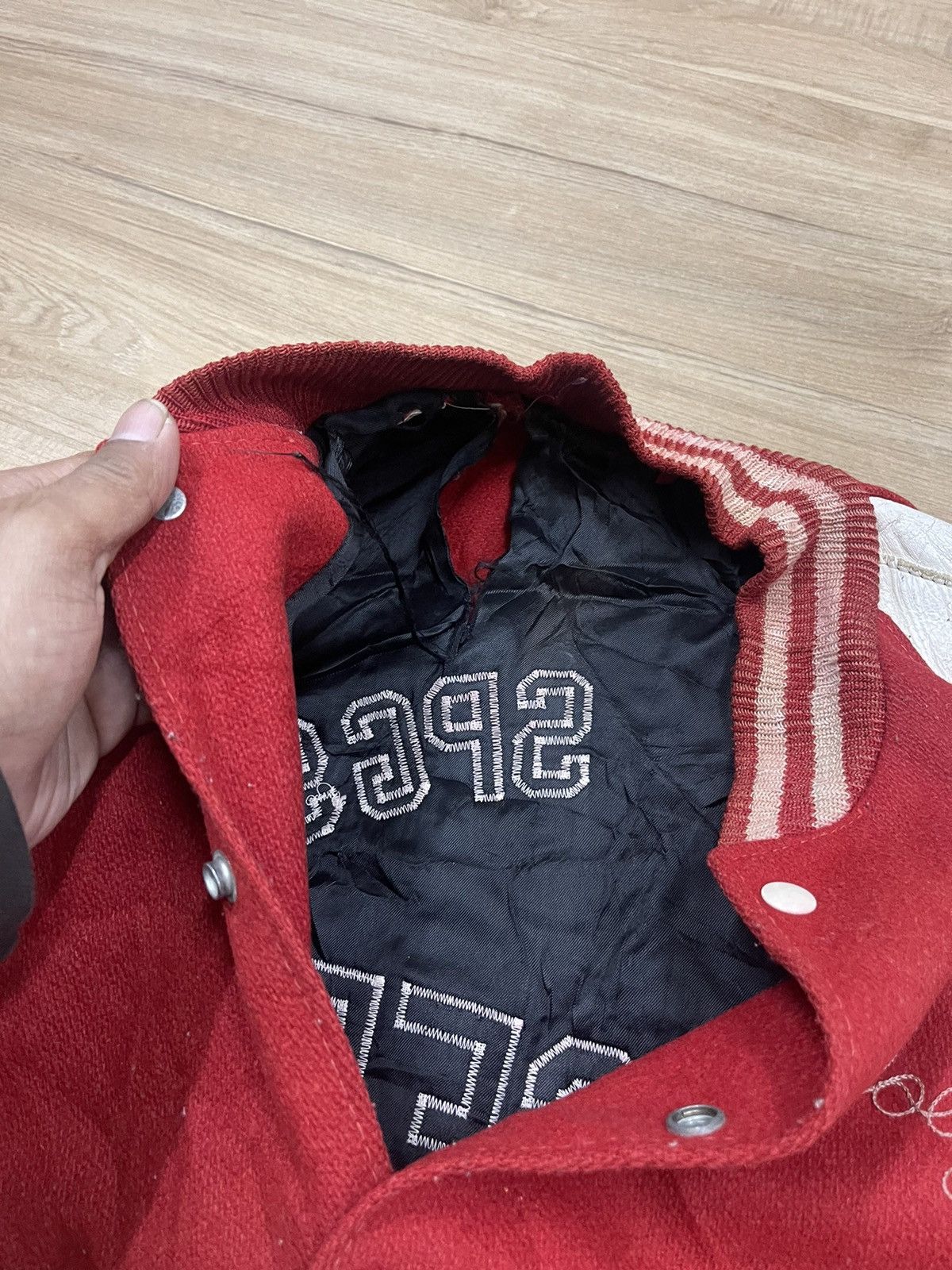 Vintage Vintage 60'S Soccer Club Varsity Jacket Size US L / EU 52-54 / 3 - 4 Thumbnail