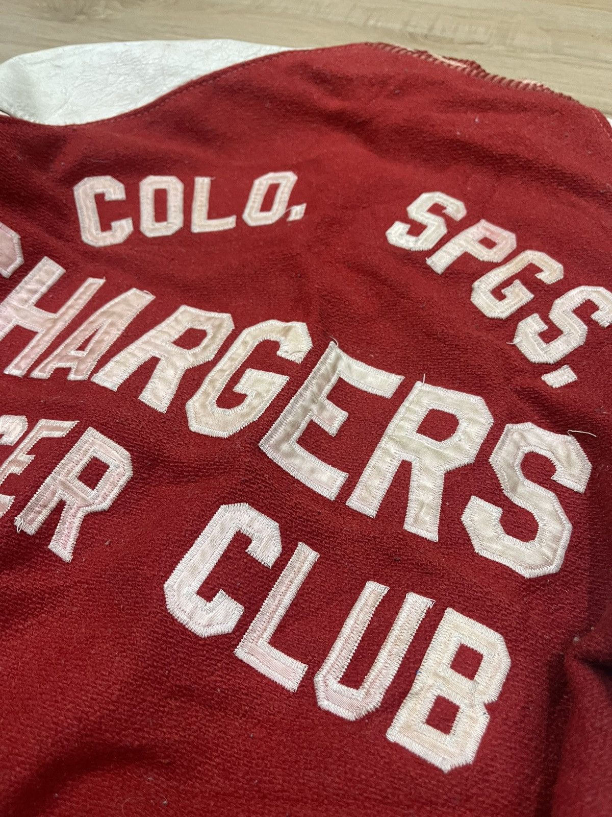 Vintage Vintage 60'S Soccer Club Varsity Jacket Size US L / EU 52-54 / 3 - 3 Thumbnail